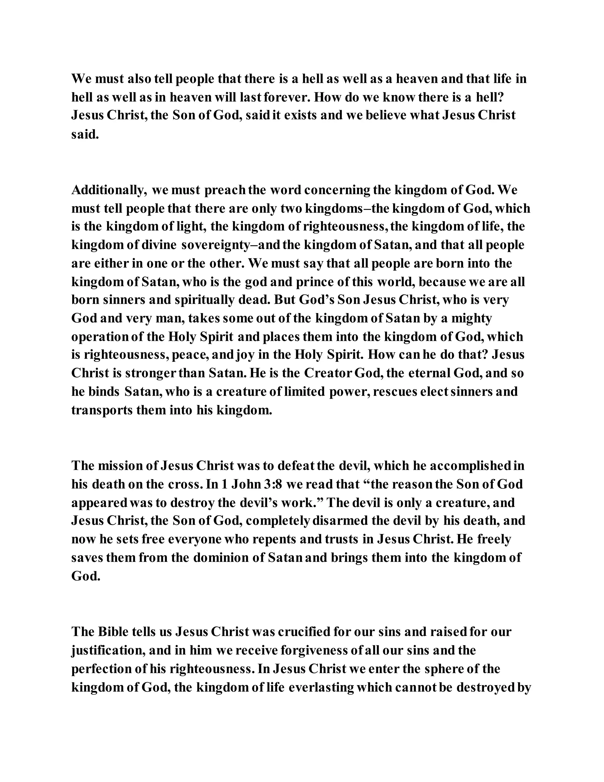 Jesus was converting a man of great sorcery