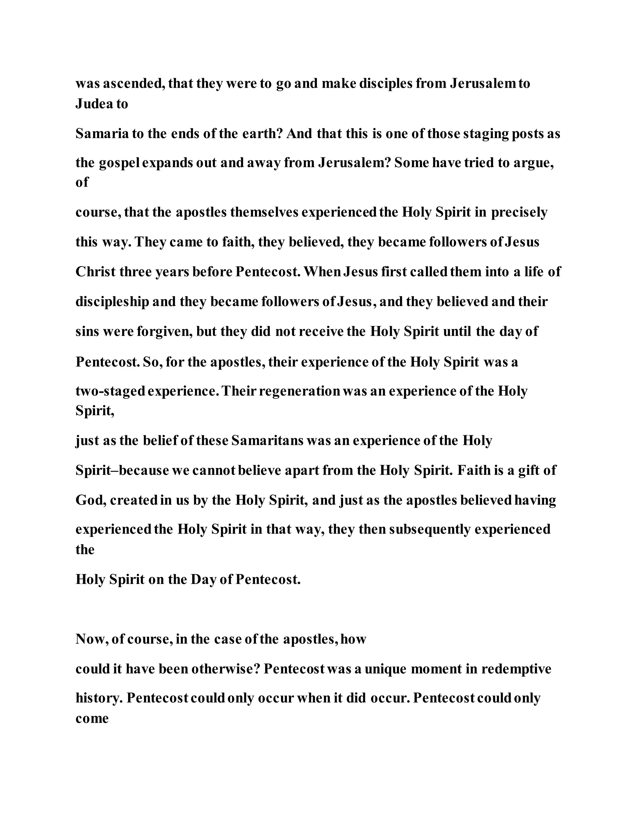 Jesus was converting a man of great sorcery