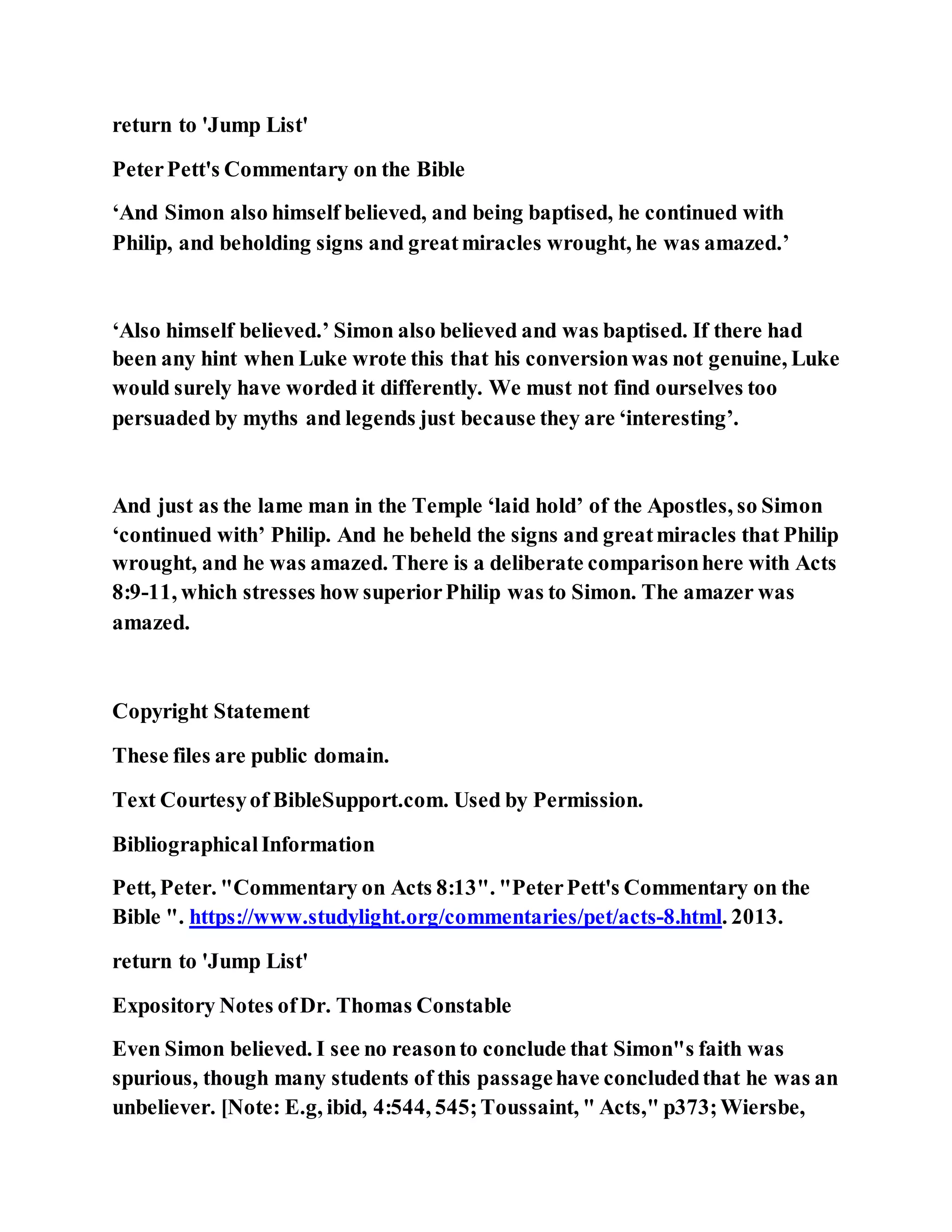 Jesus was converting a man of great sorcery