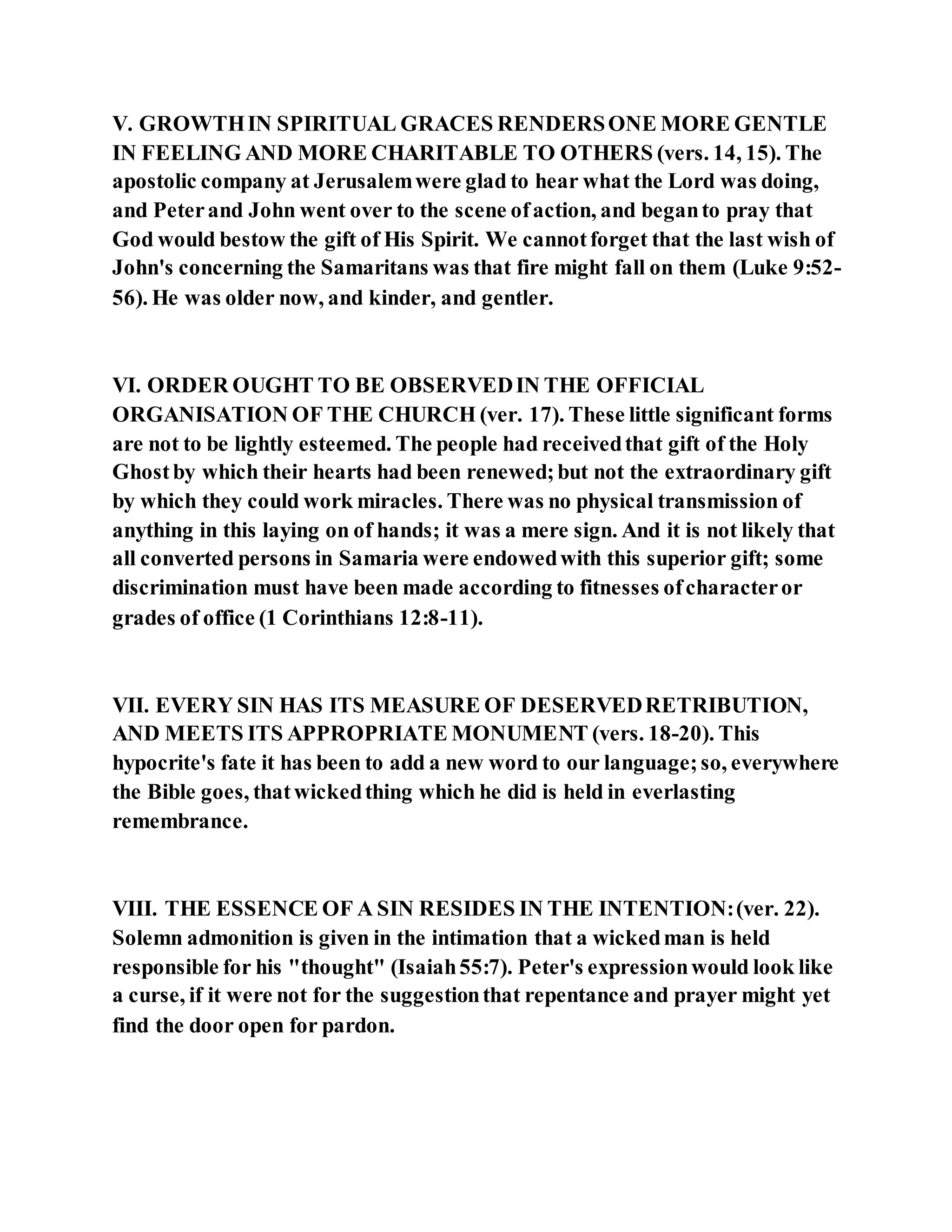 Jesus was converting a man of great sorcery