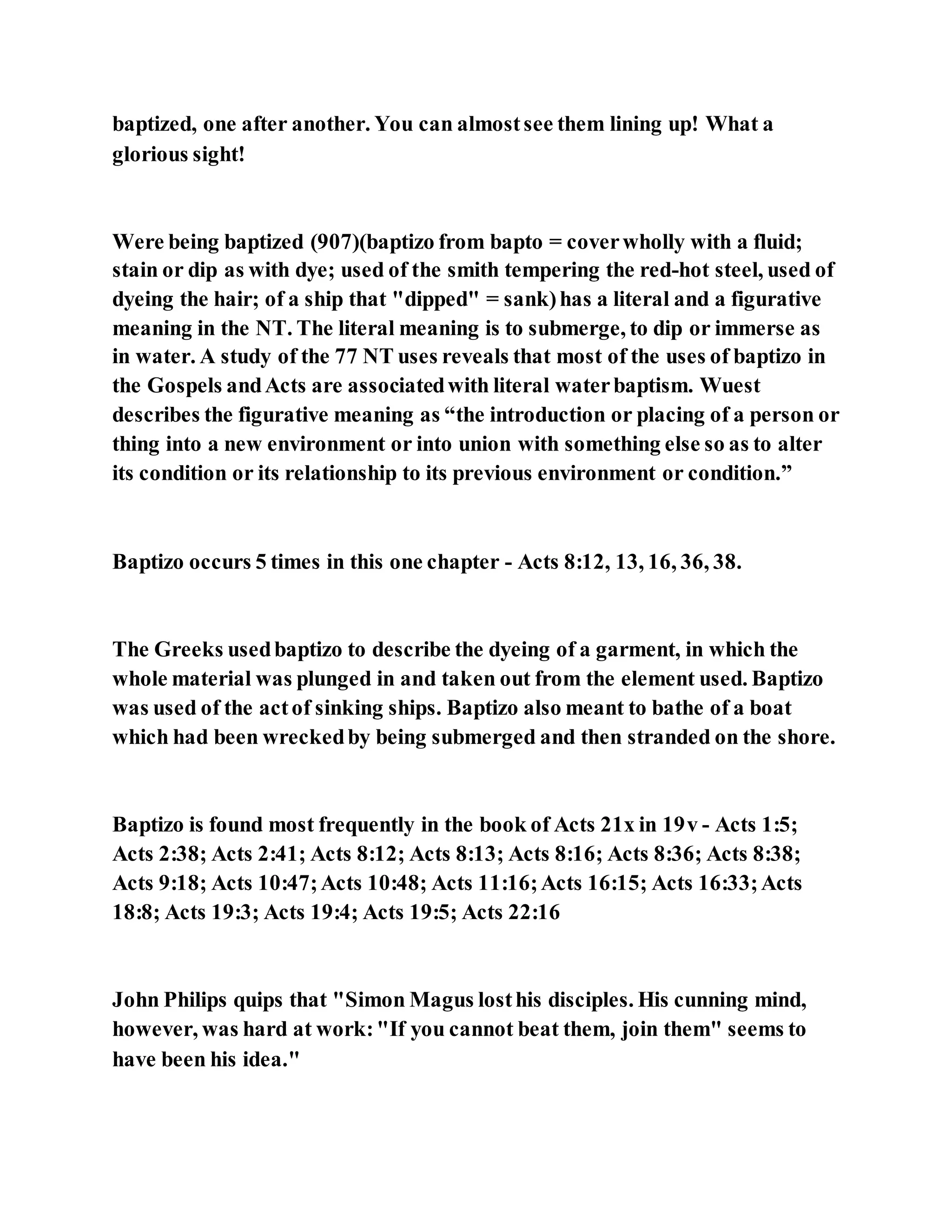 Jesus was converting a man of great sorcery