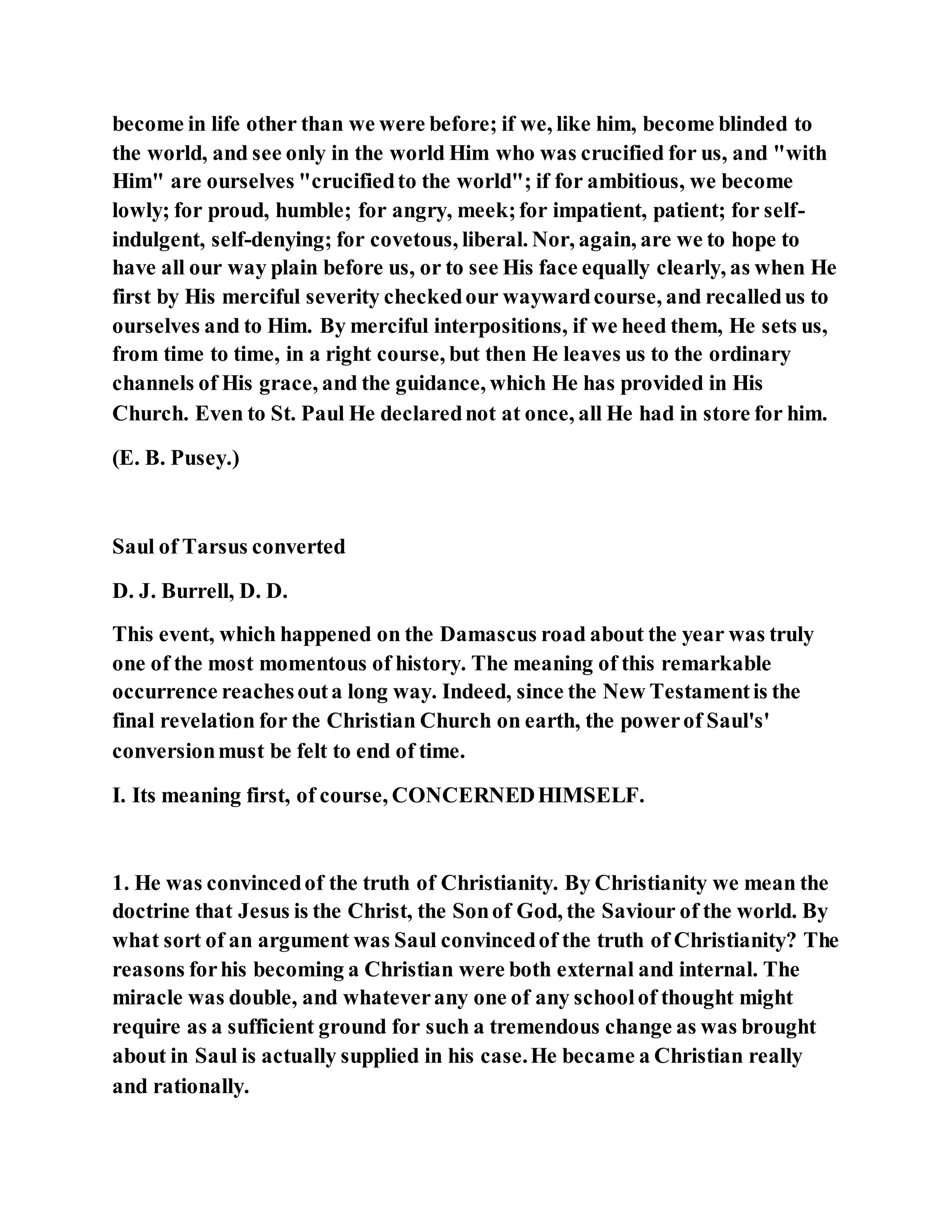 Jesus was converting saul of tarsus