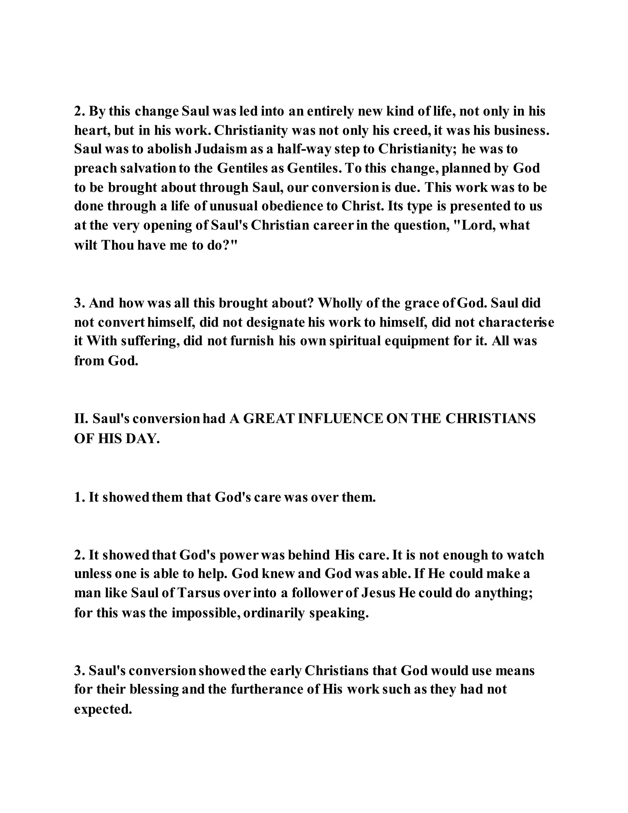 Jesus was converting saul of tarsus