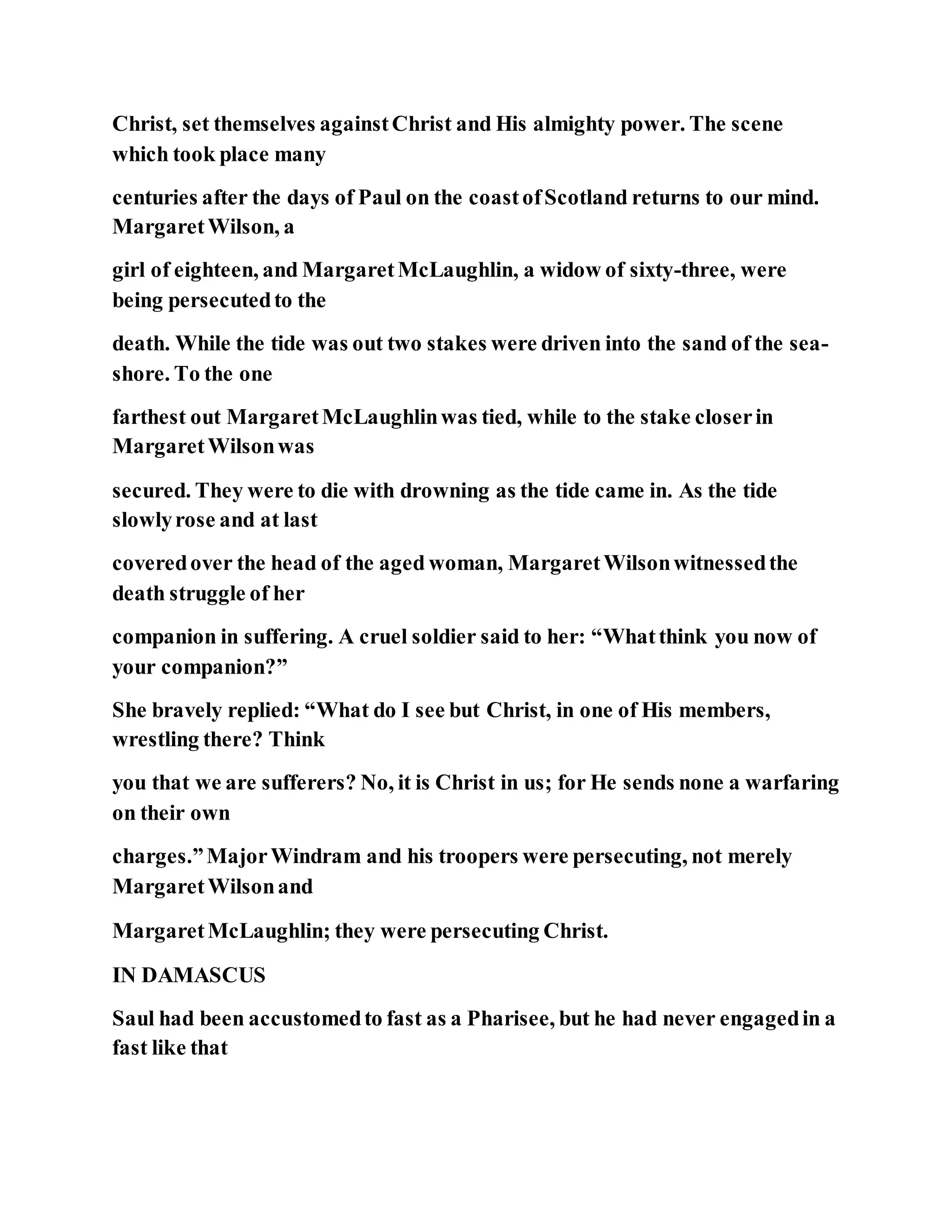 Jesus was converting saul of tarsus