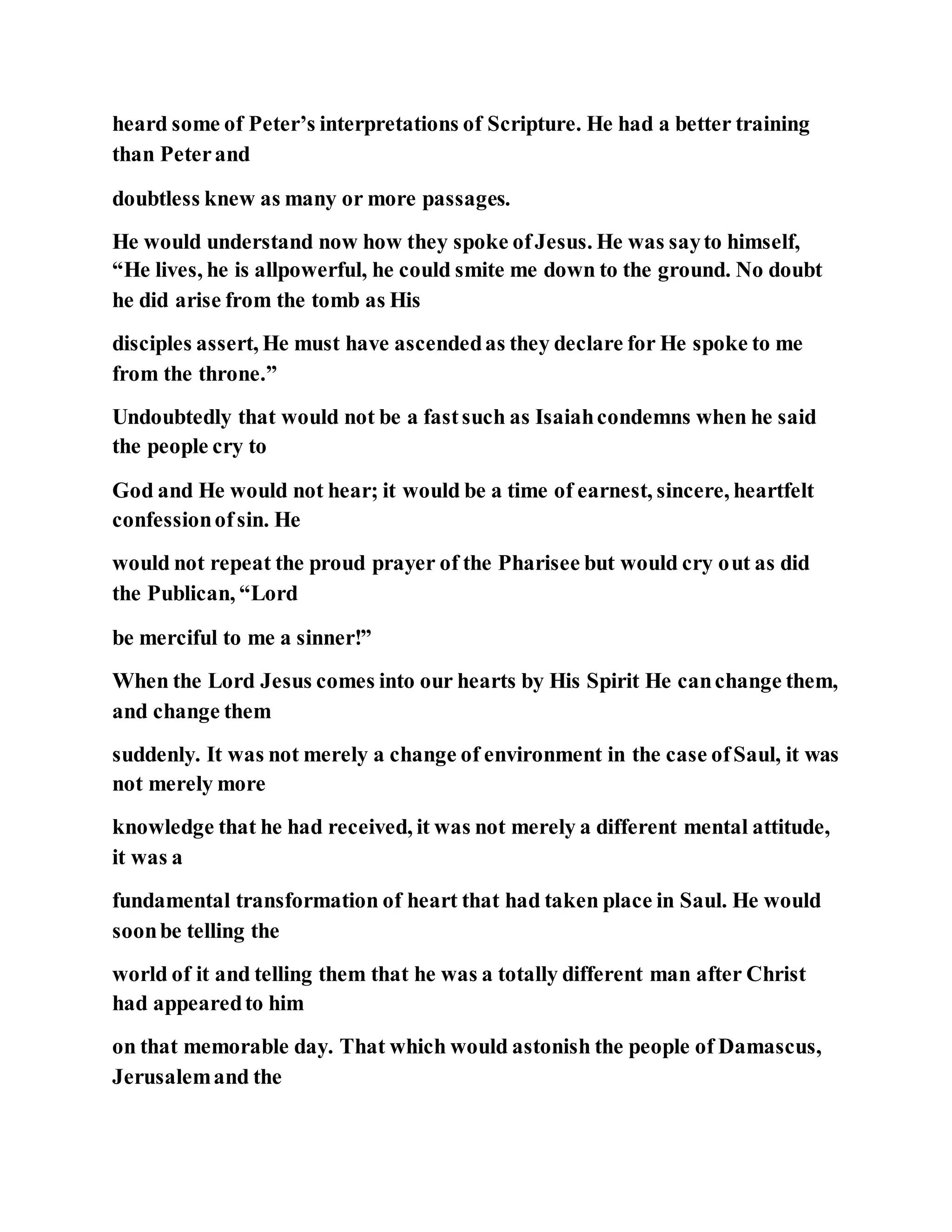 Jesus was converting saul of tarsus