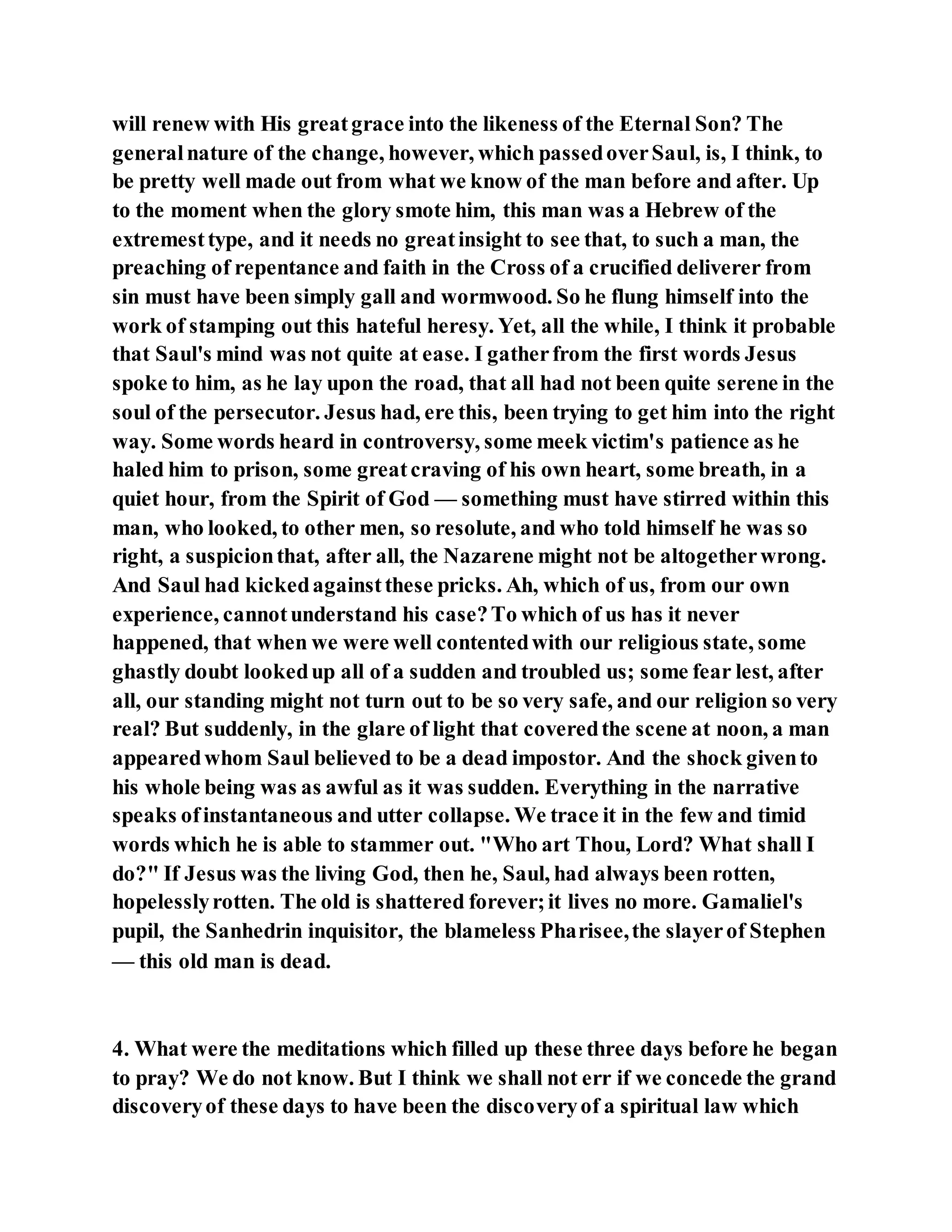 Jesus was converting saul of tarsus