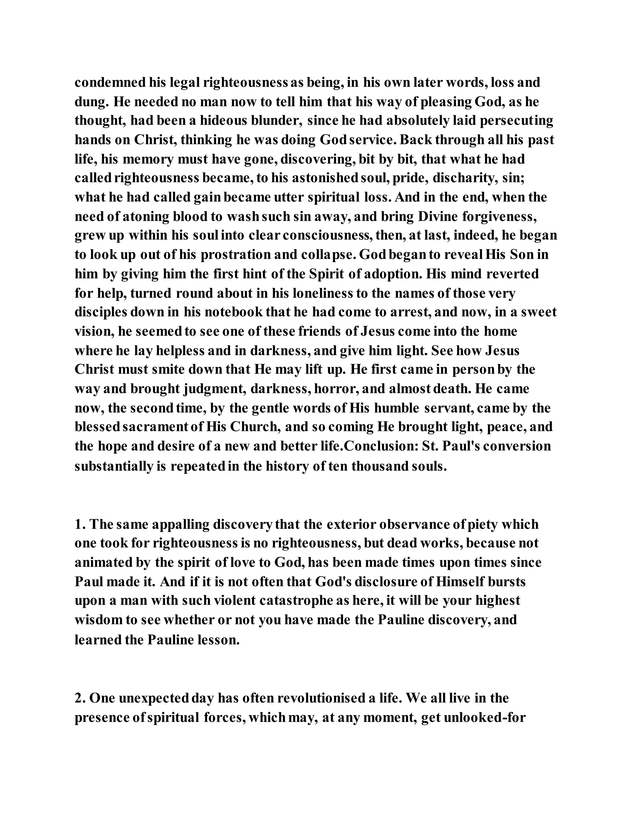 Jesus was converting saul of tarsus