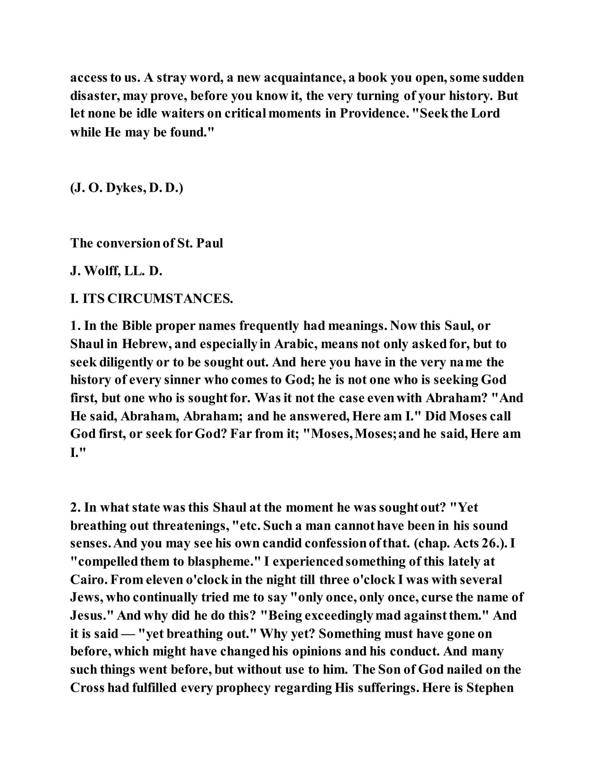 Jesus was converting saul of tarsus