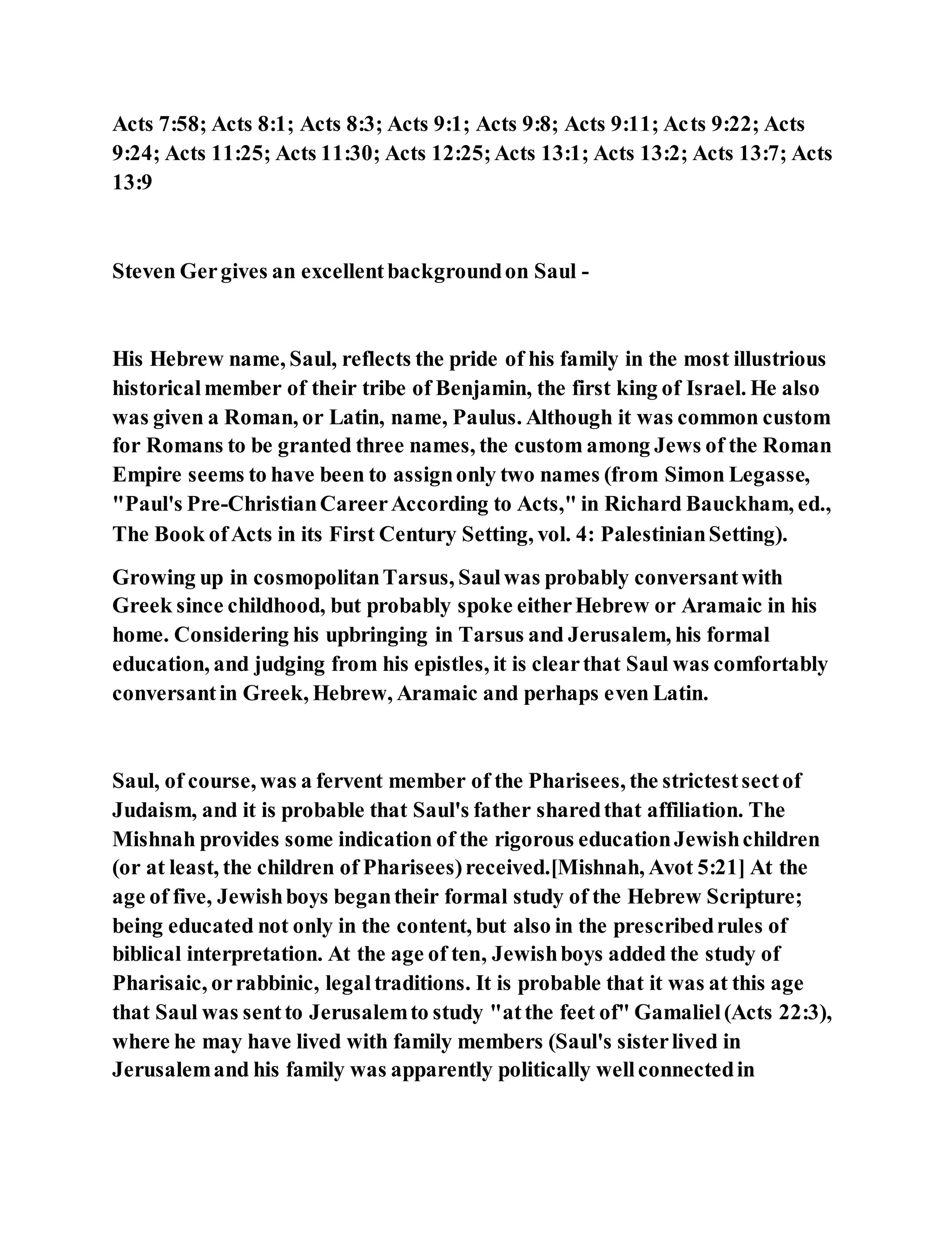 Jesus was converting saul of tarsus