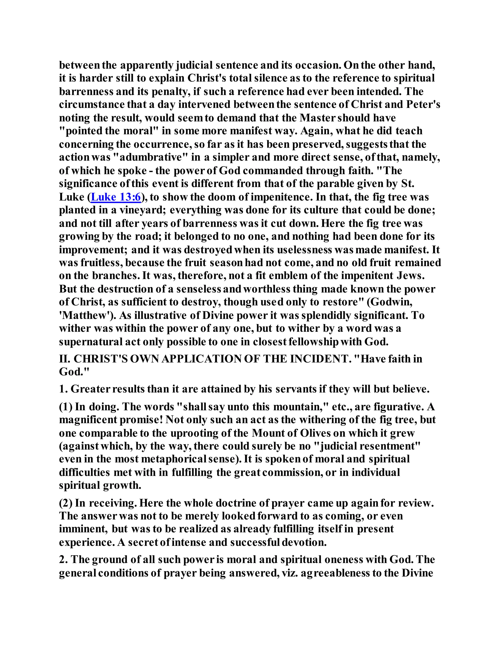 Jesus Was Cursing A Fig Tree Docx Spirituality Religion