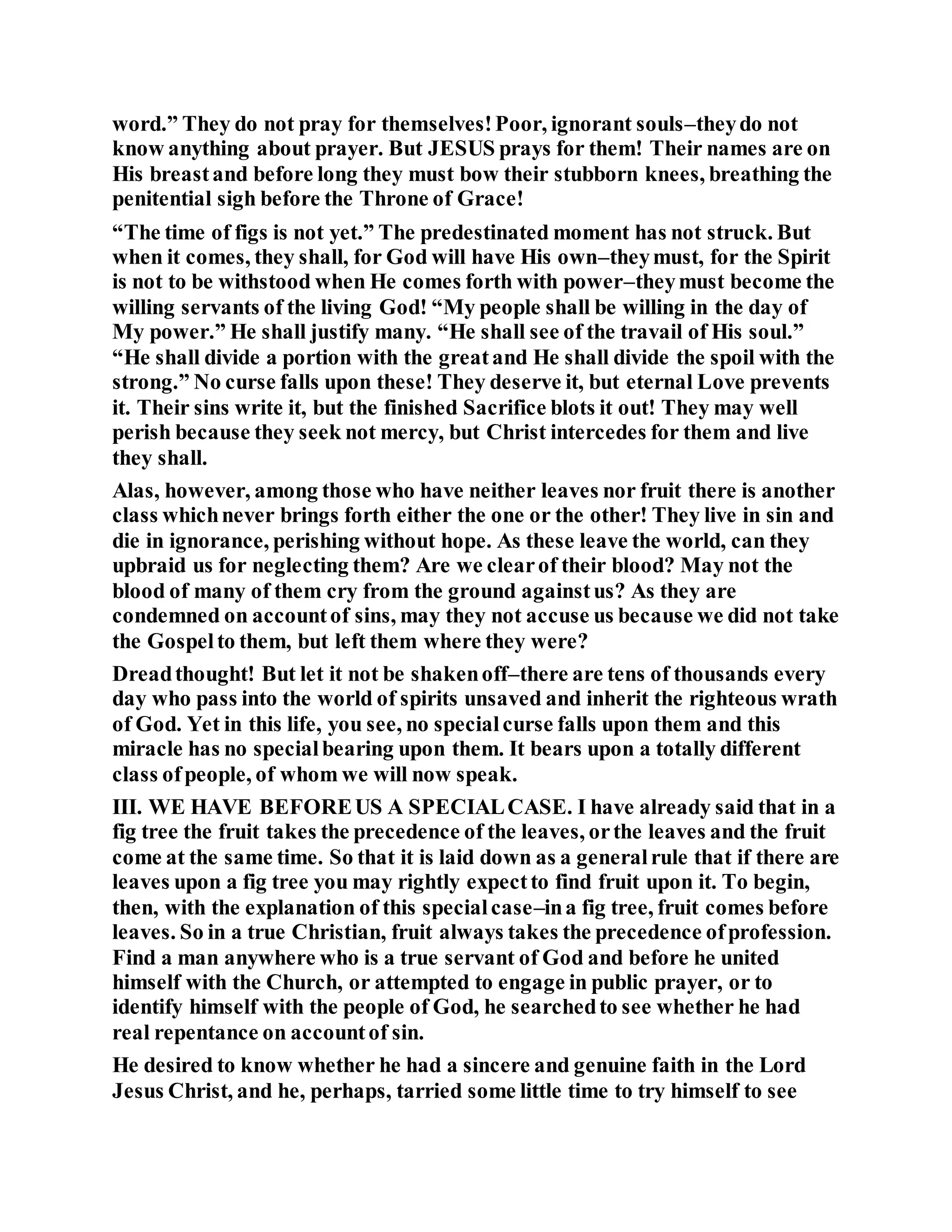 Jesus Was Cursing A Fig Tree Docx Spirituality Religion