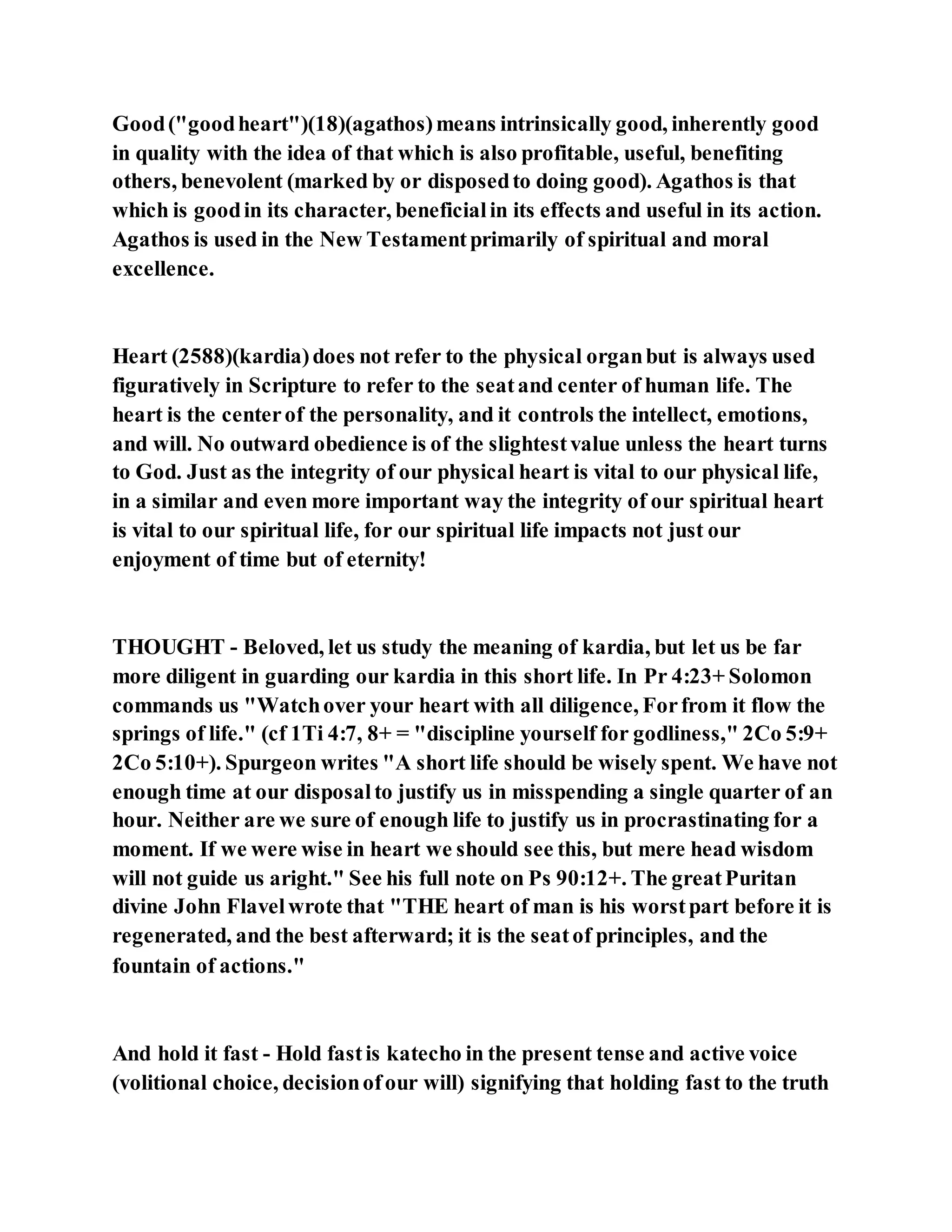 Jesus was explaining the parable of the sower