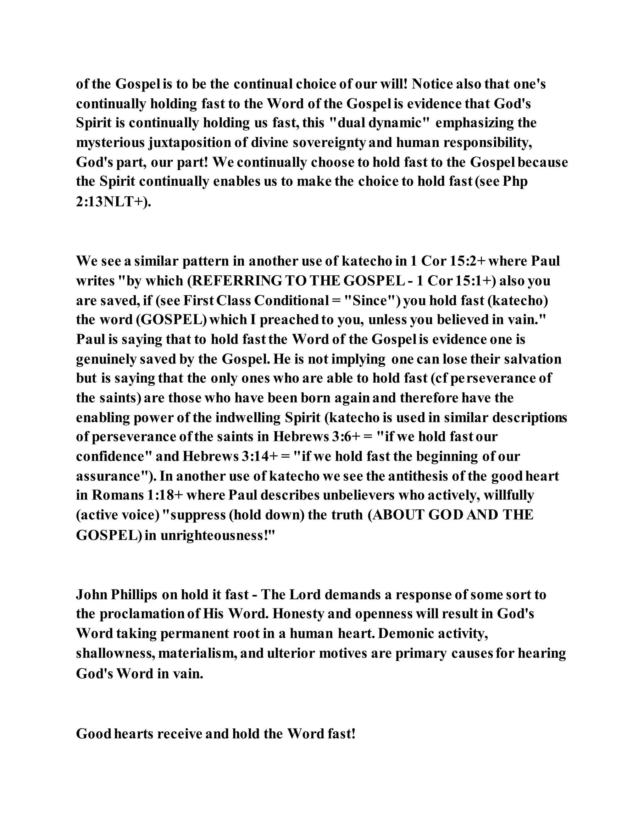 Jesus was explaining the parable of the sower