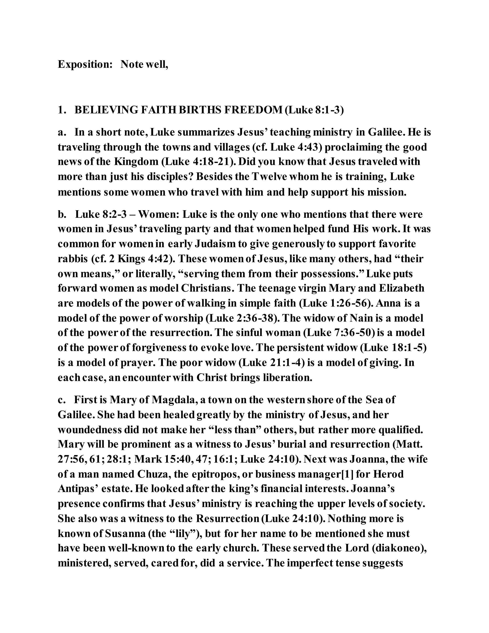 Jesus was explaining the parable of the sower