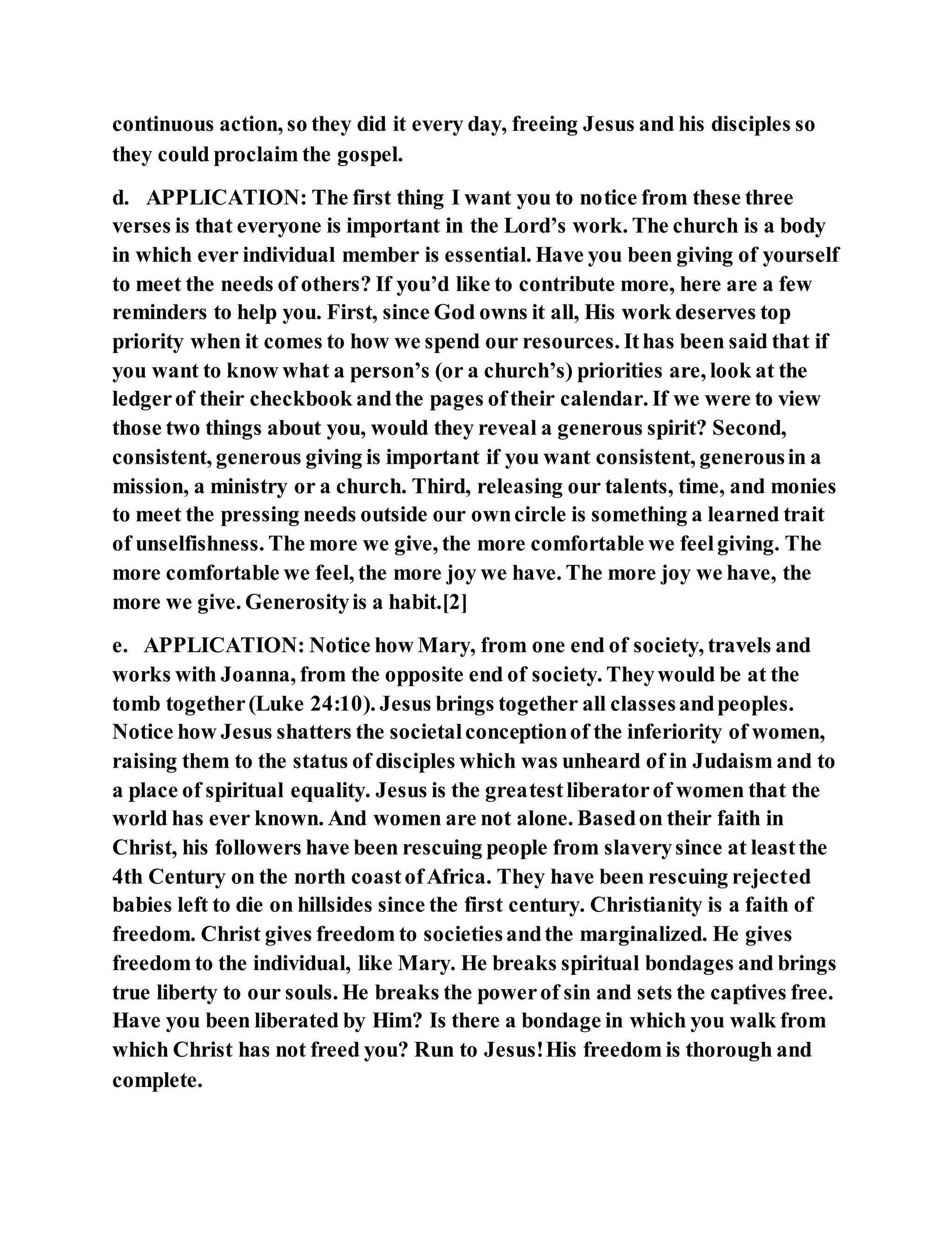 Jesus was explaining the parable of the sower