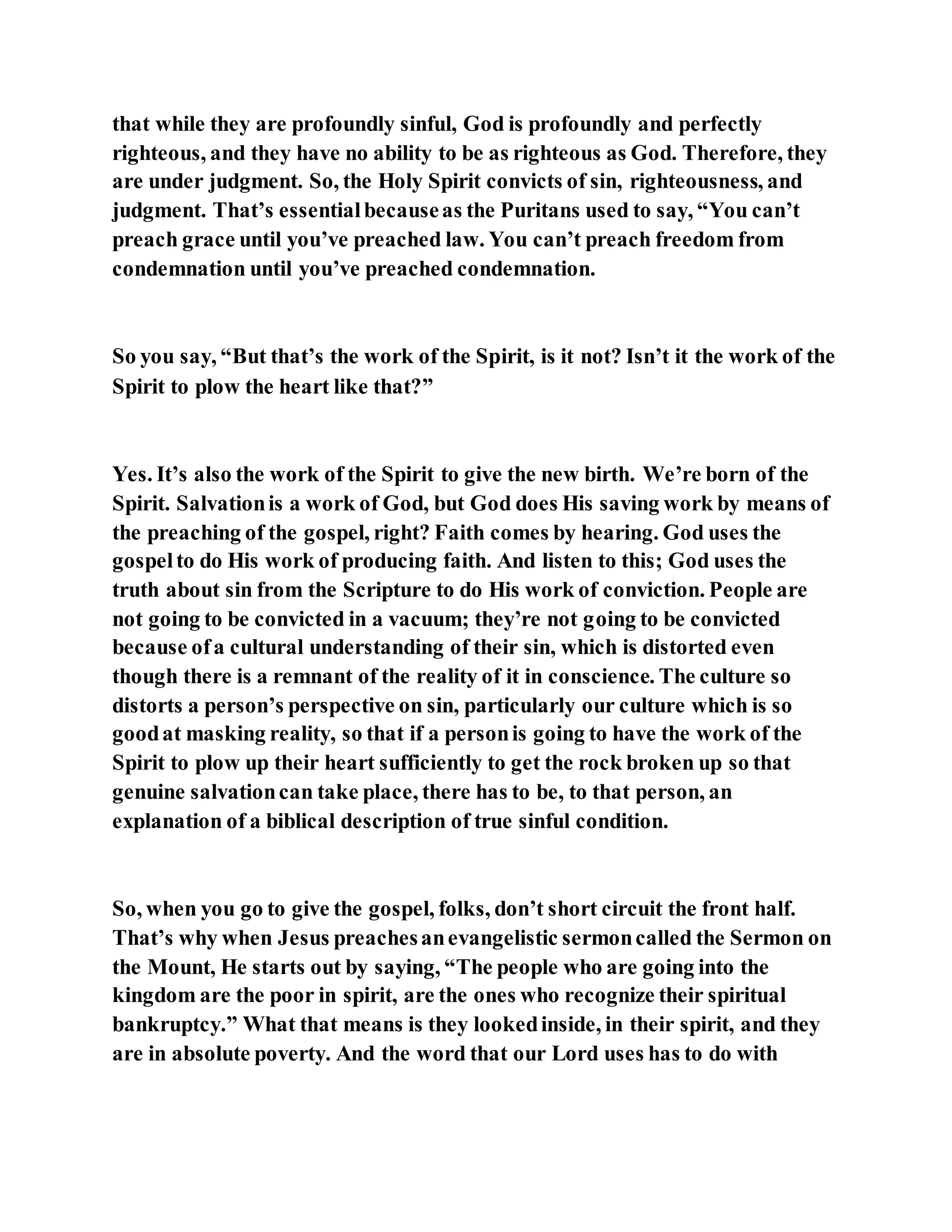 Jesus was explaining the parable of the sower