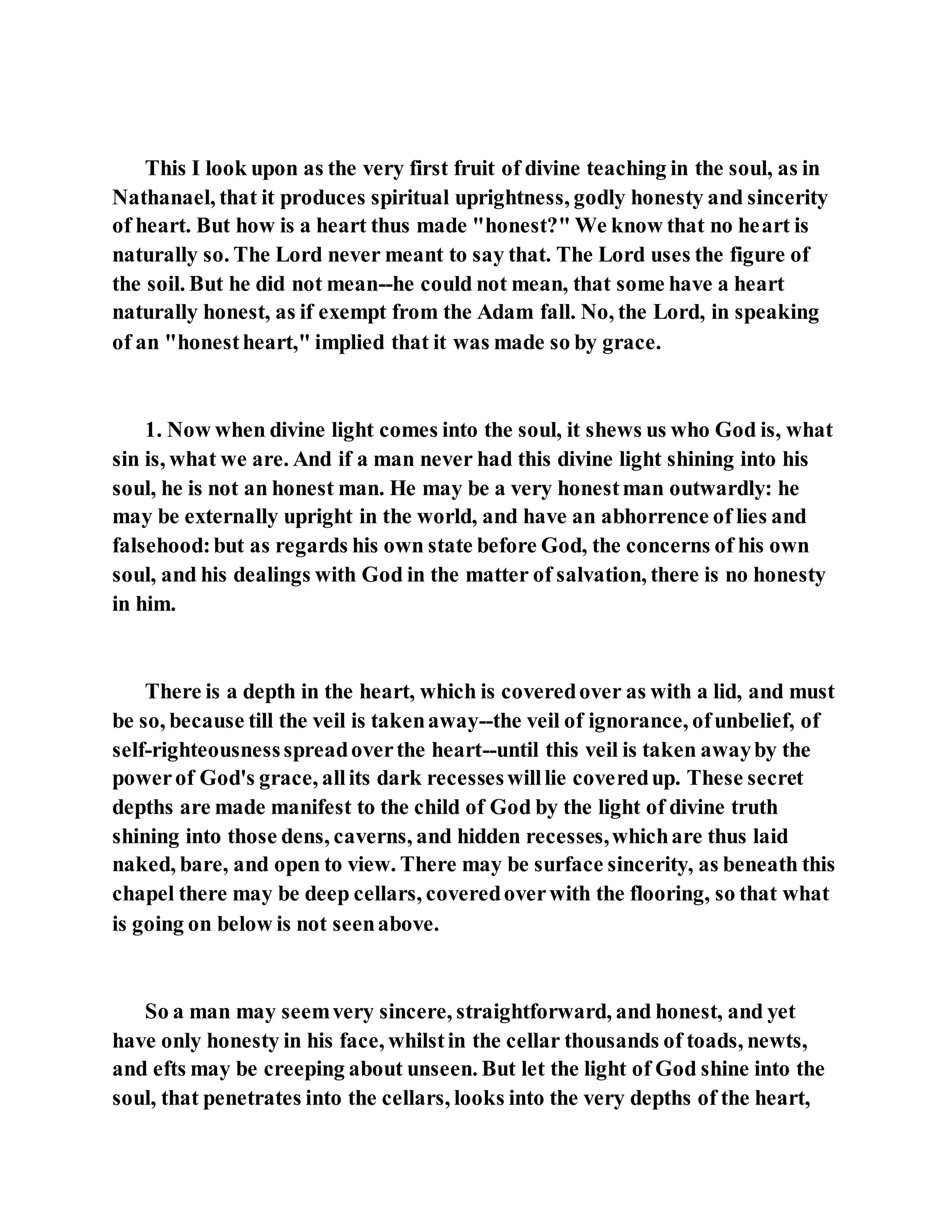 Jesus was explaining the parable of the sower