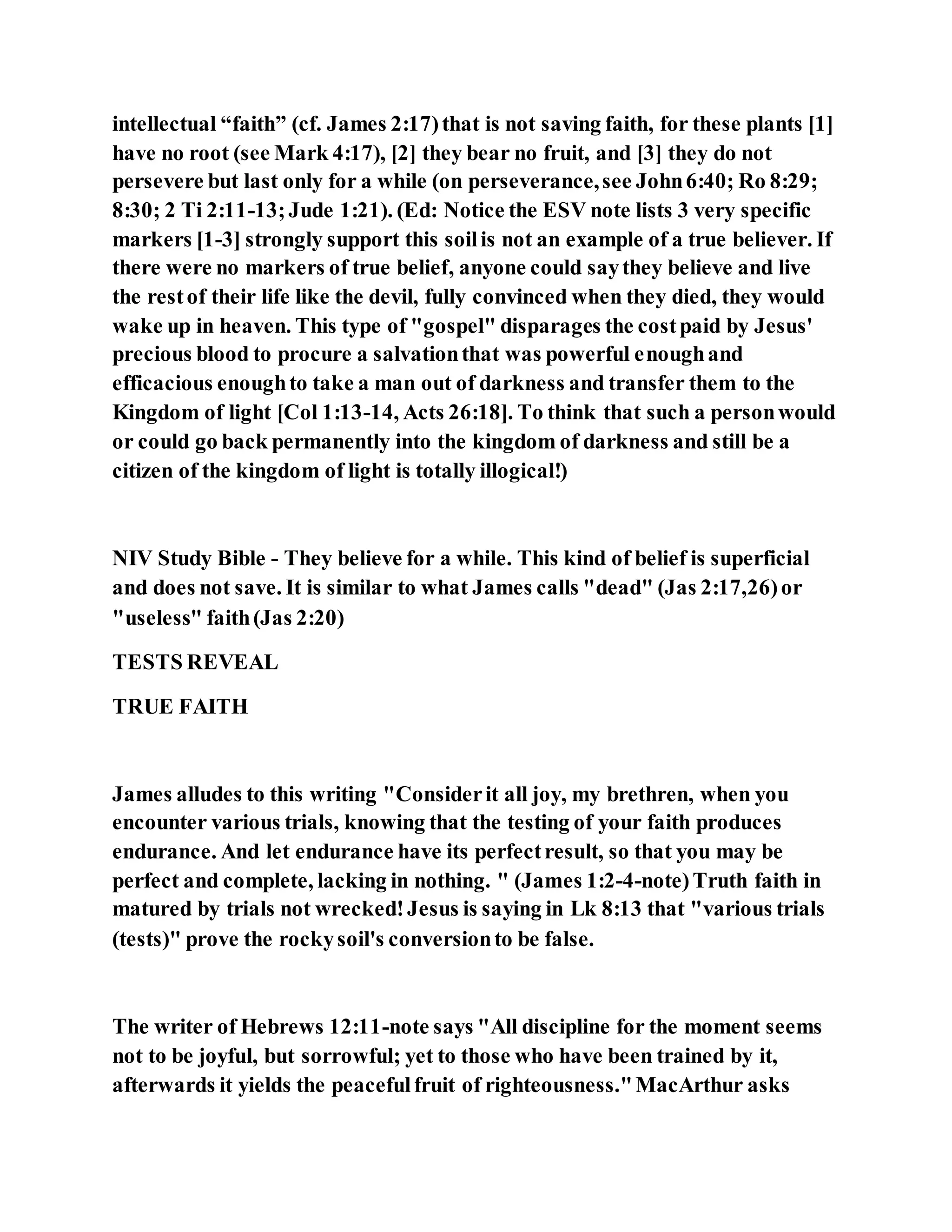 Jesus was explaining the parable of the sower