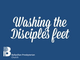 Jesus washing feet john 13