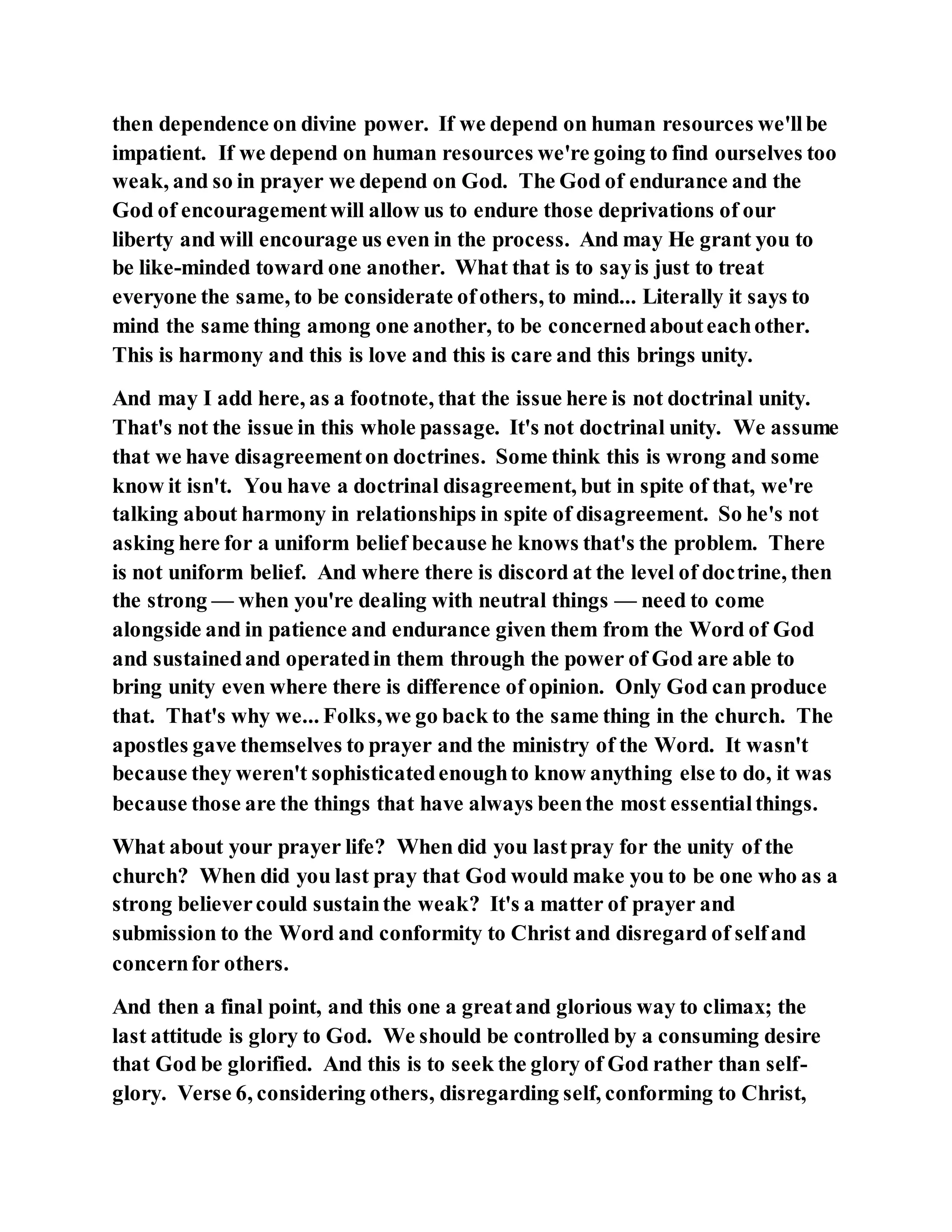 Jesus was not a self pleaser