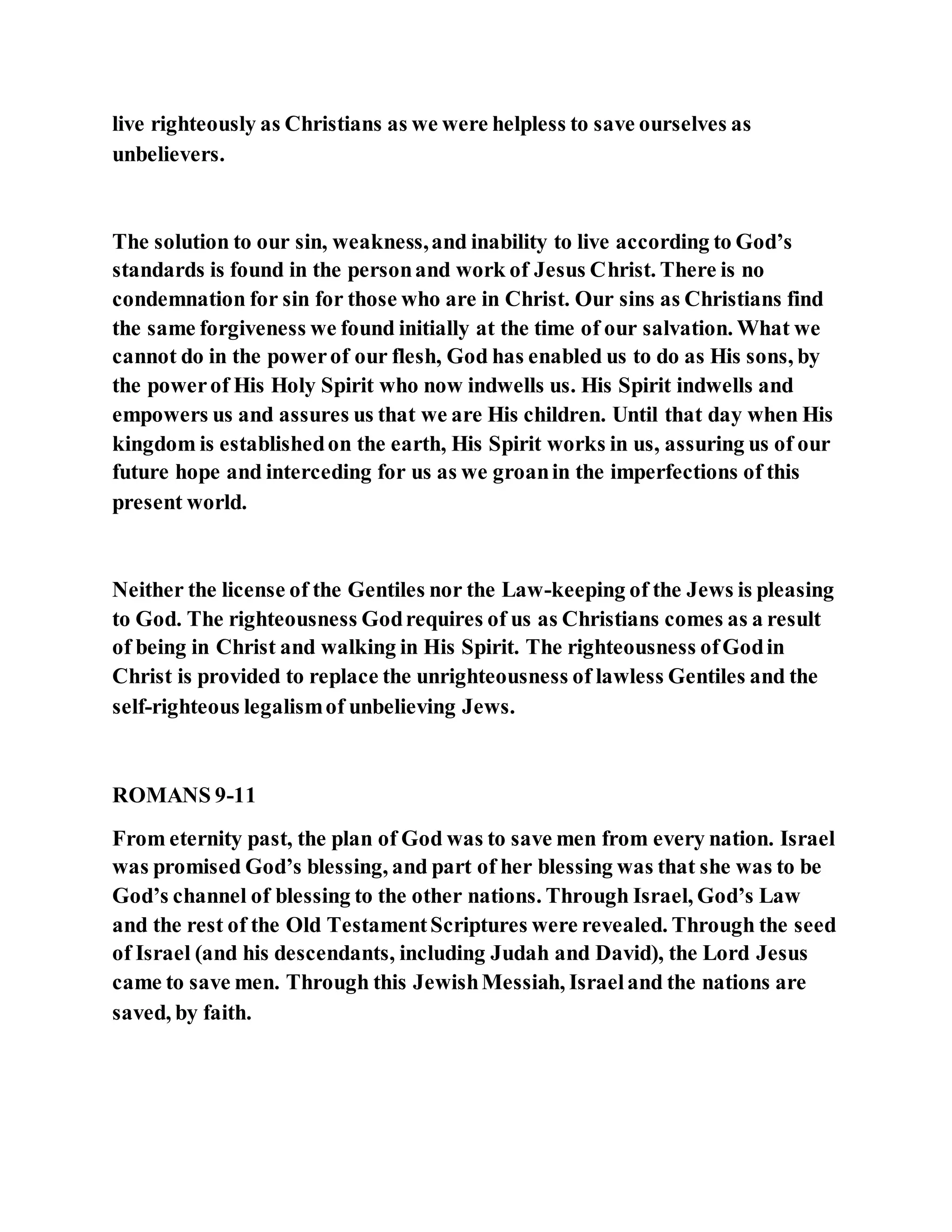 Jesus was not a self pleaser