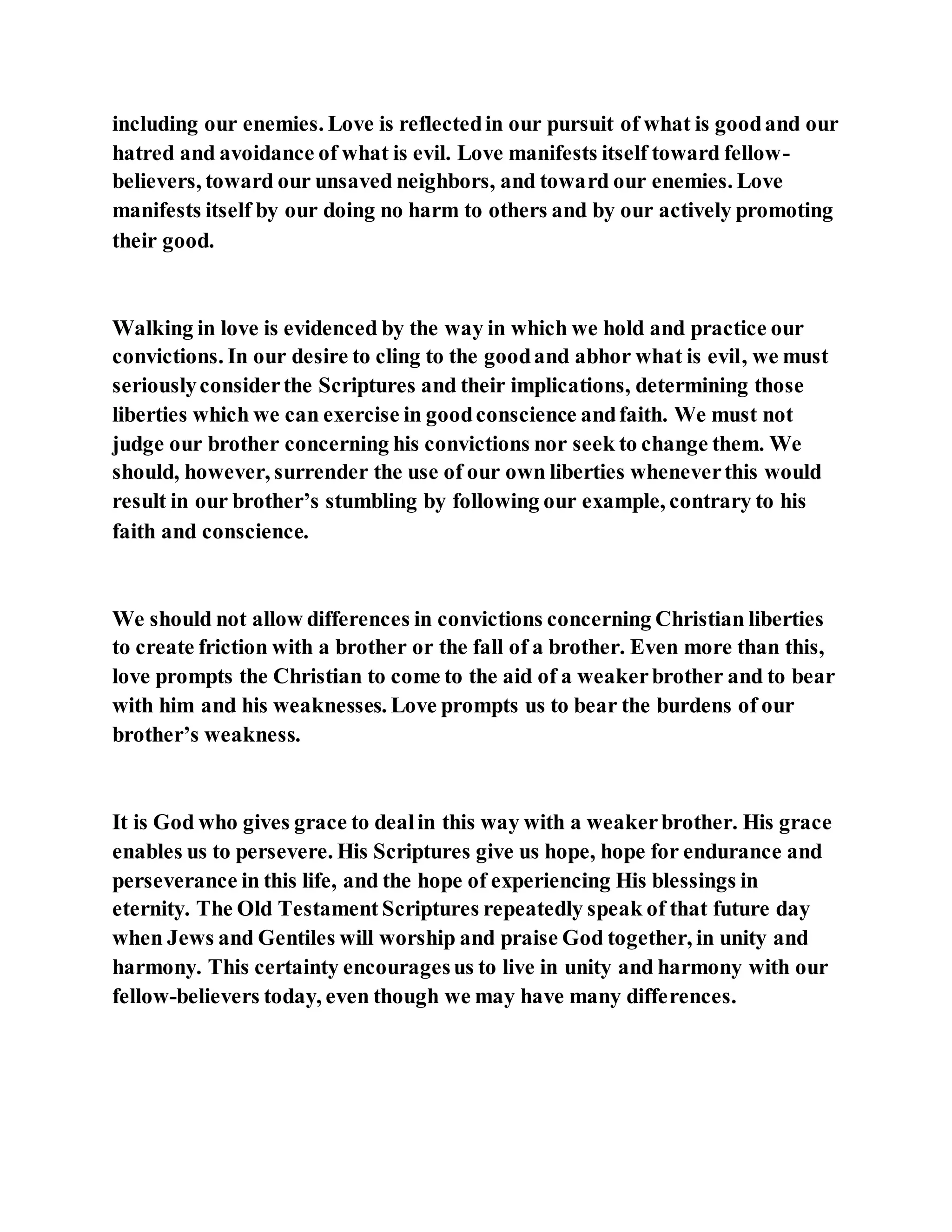 Jesus was not a self pleaser