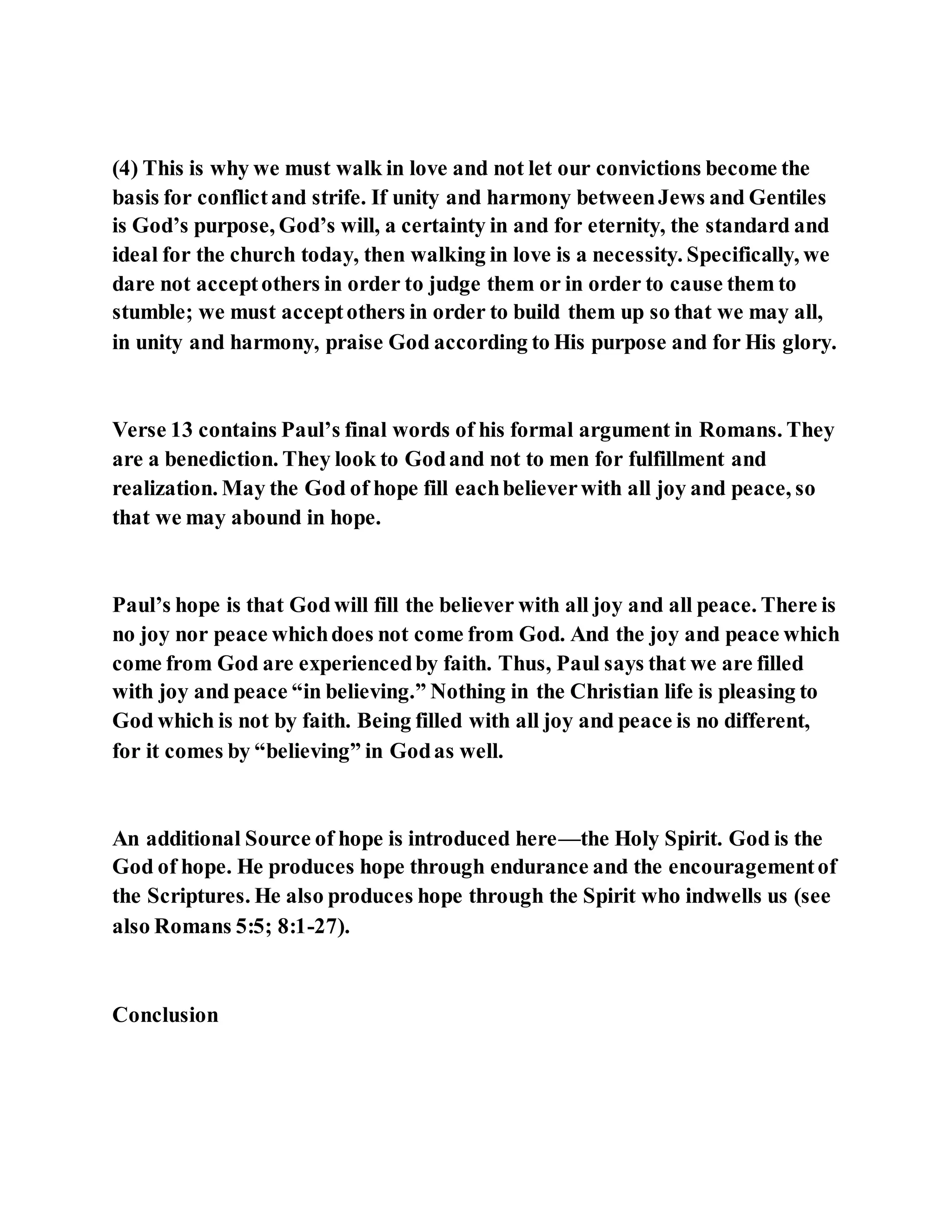 Jesus was not a self pleaser