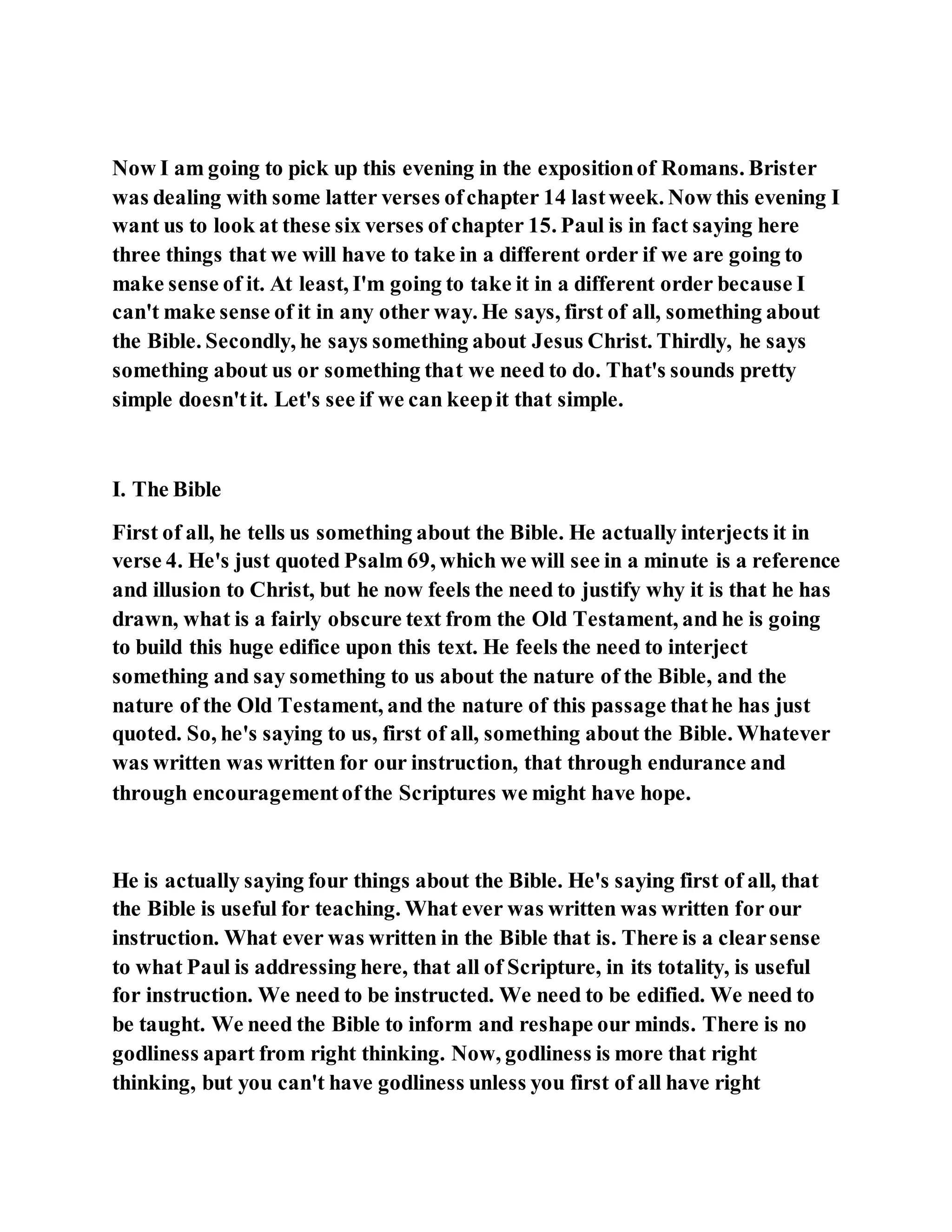 Jesus was not a self pleaser