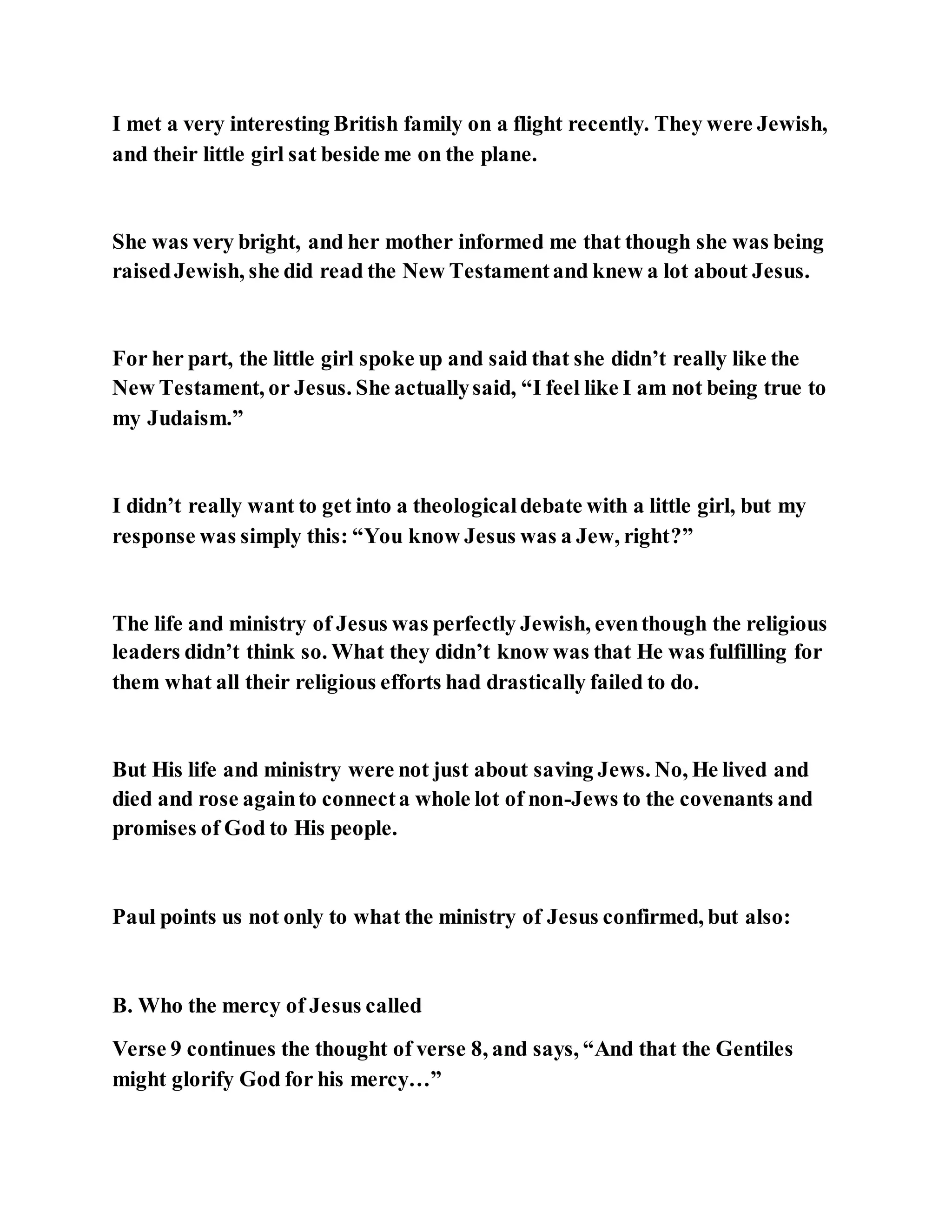 Jesus was not a self pleaser