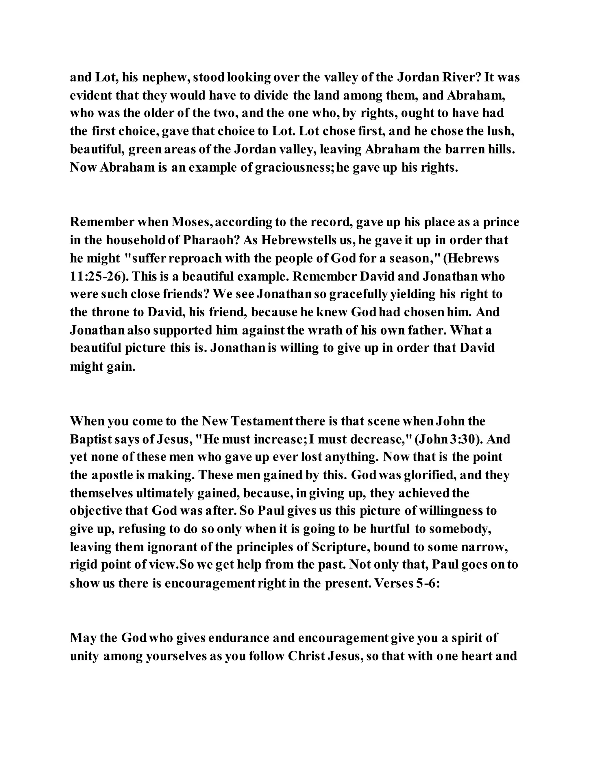 Jesus was not a self pleaser