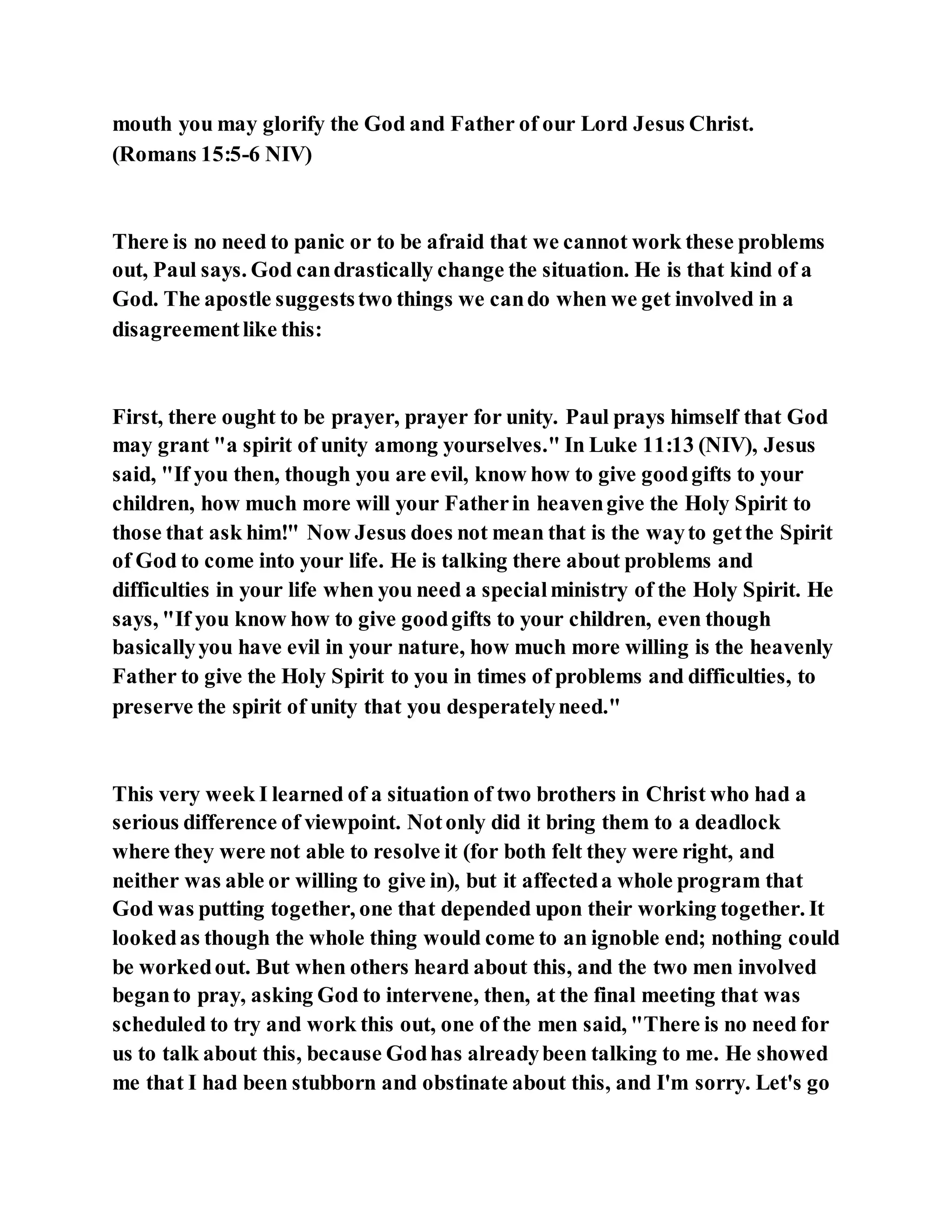 Jesus was not a self pleaser