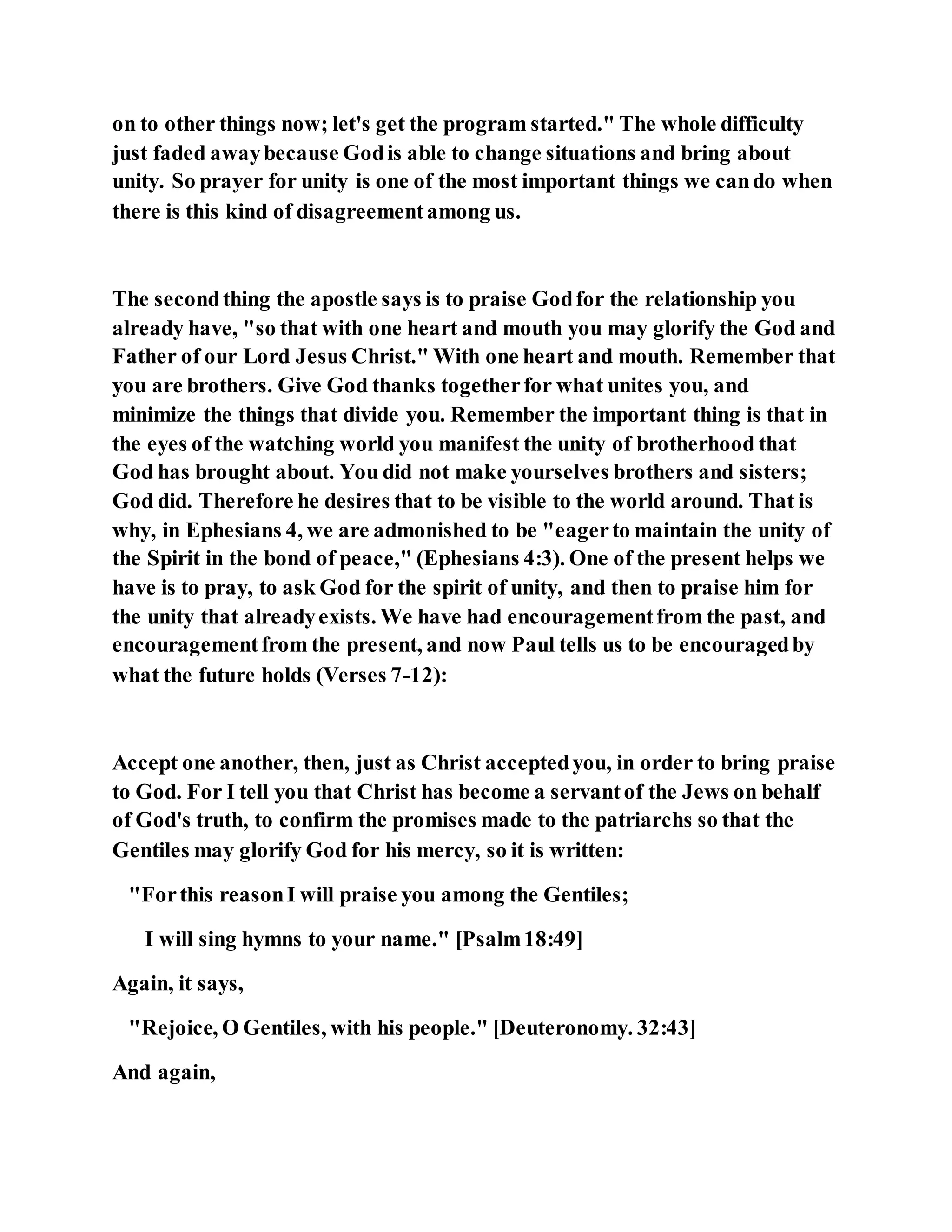 Jesus was not a self pleaser