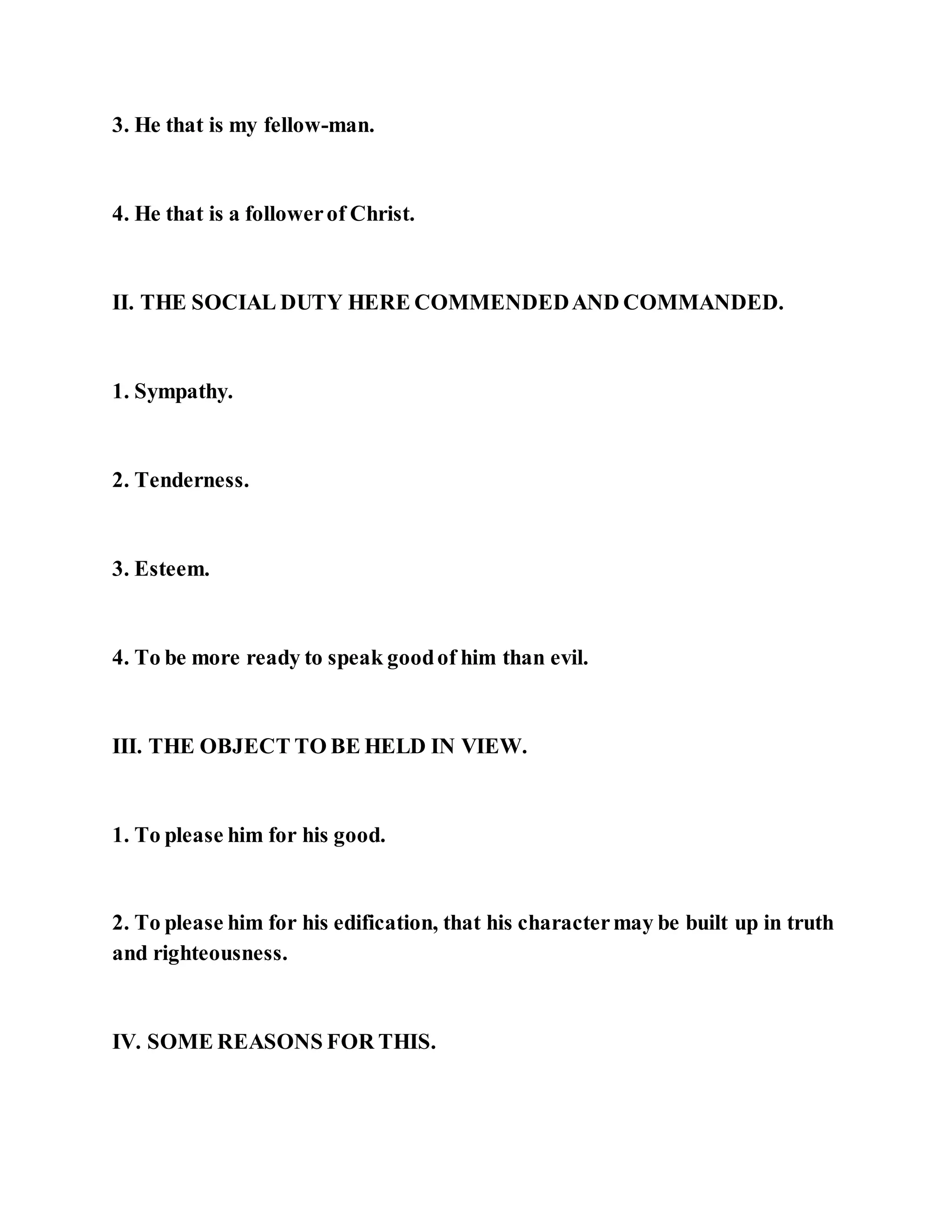 Jesus was not a self pleaser