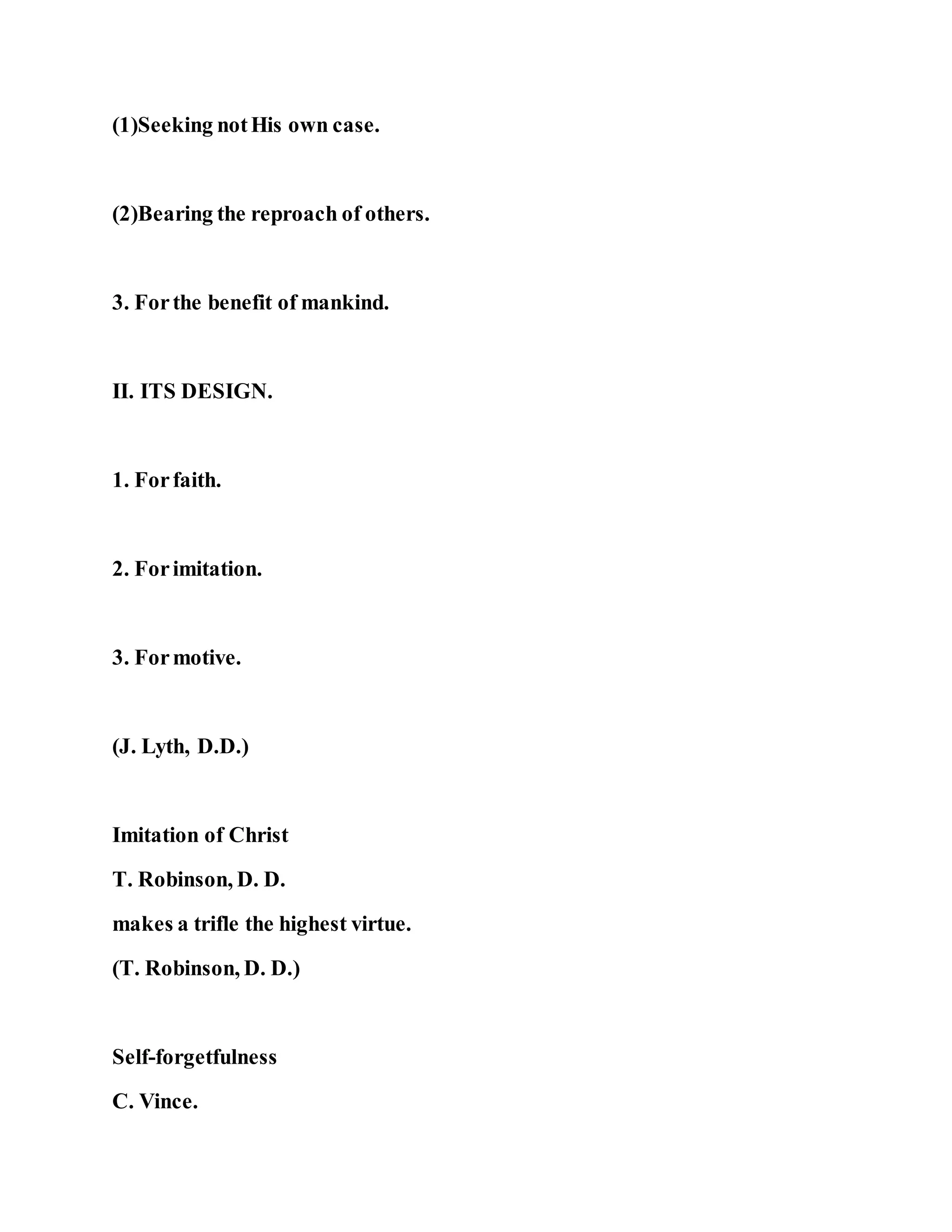 Jesus was not a self pleaser