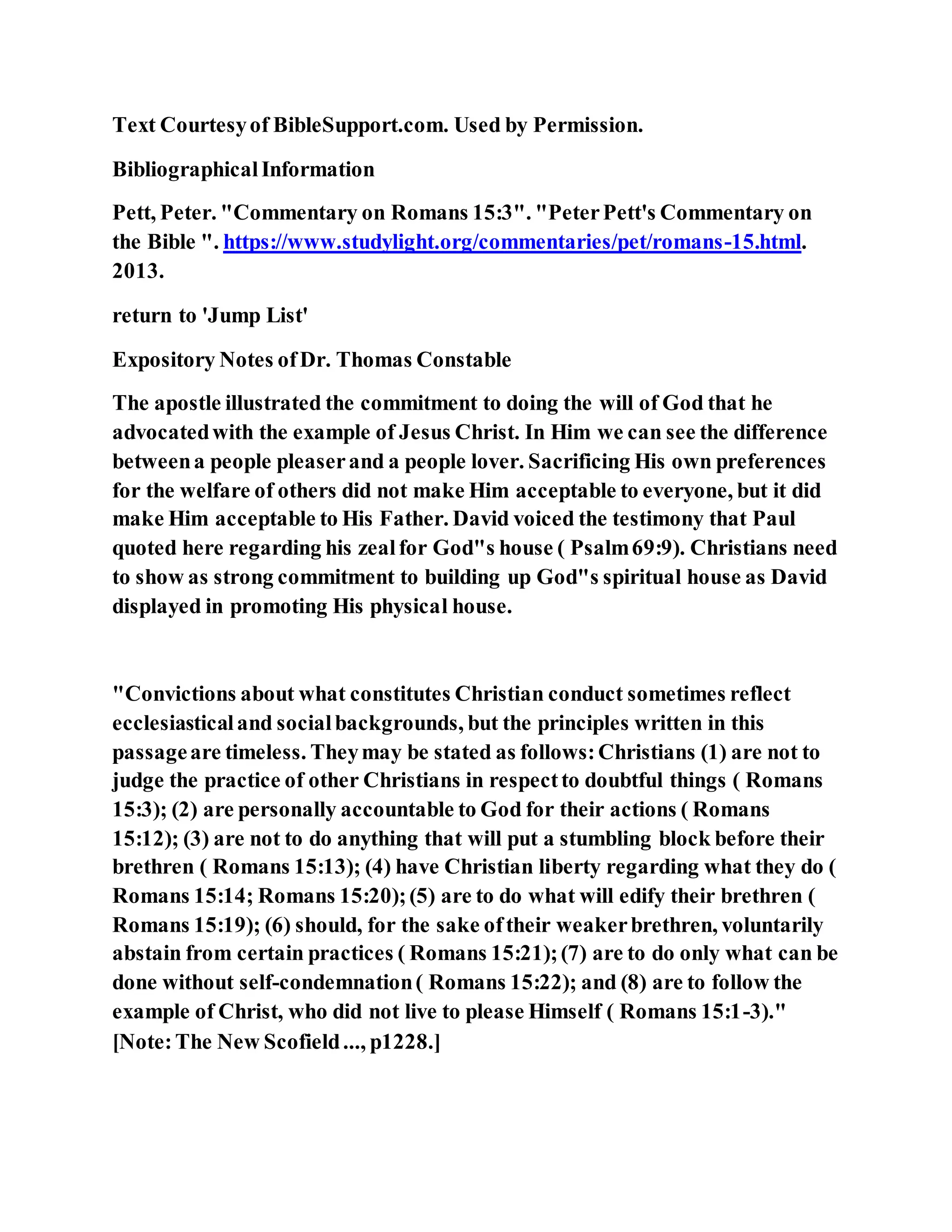 Jesus was not a self pleaser