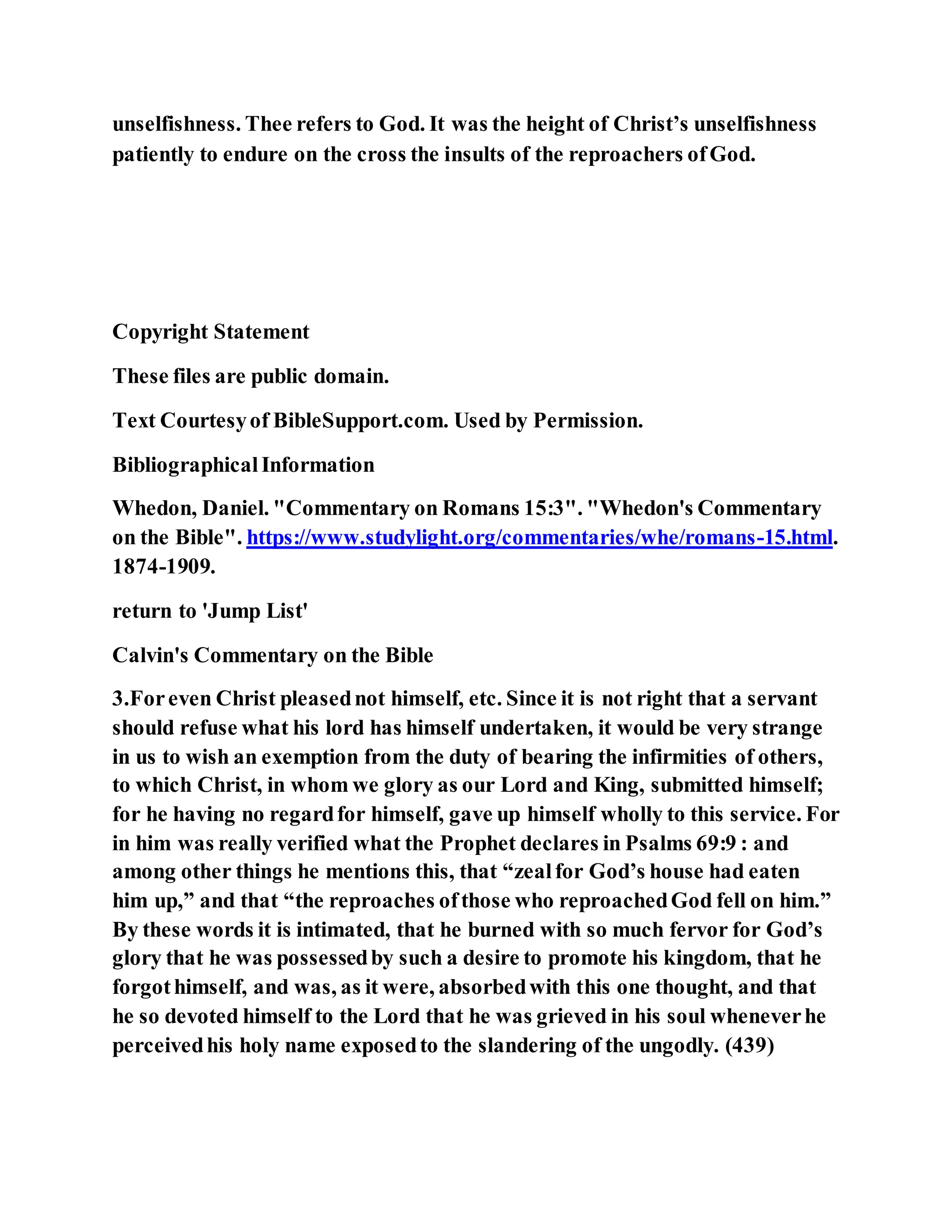 Jesus was not a self pleaser