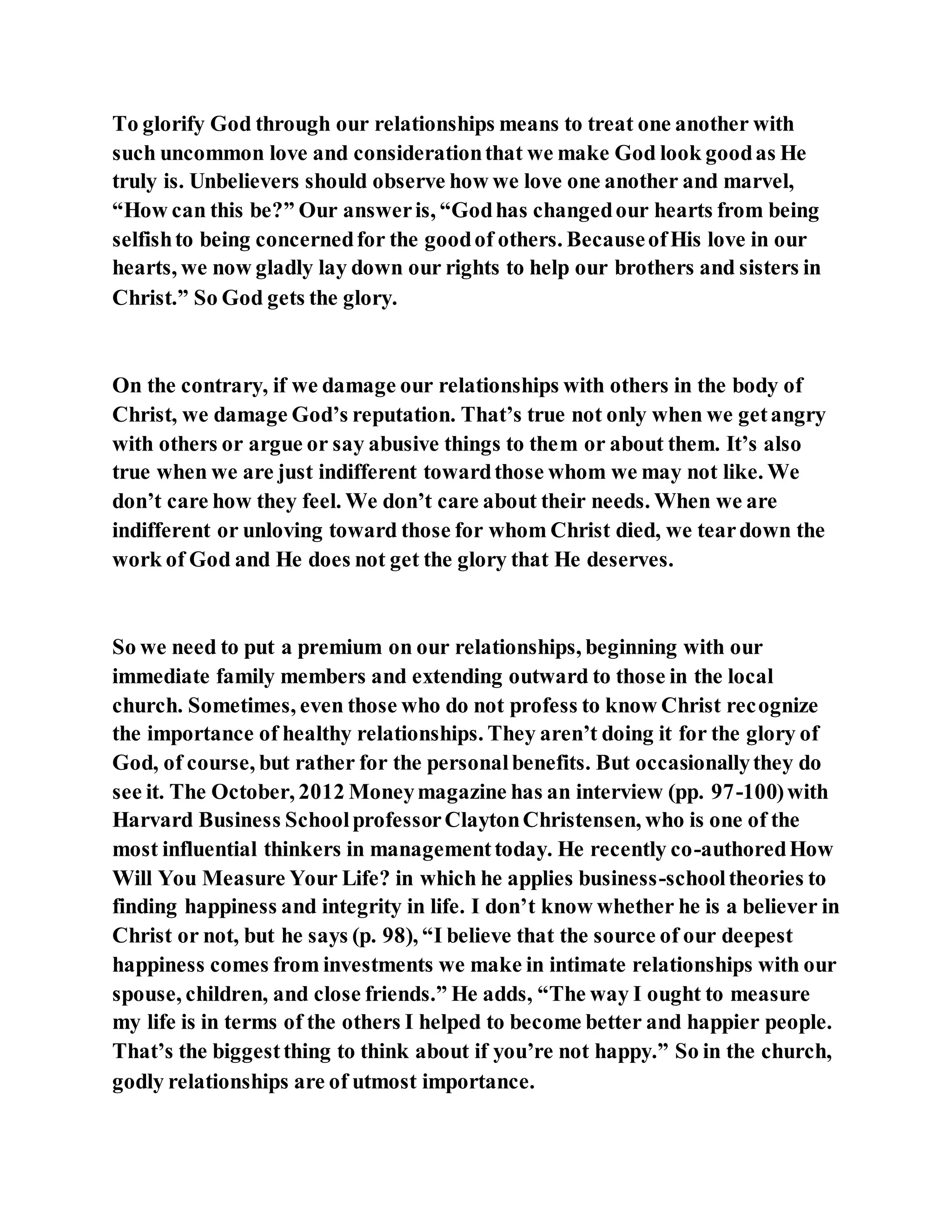 Jesus was not a self pleaser