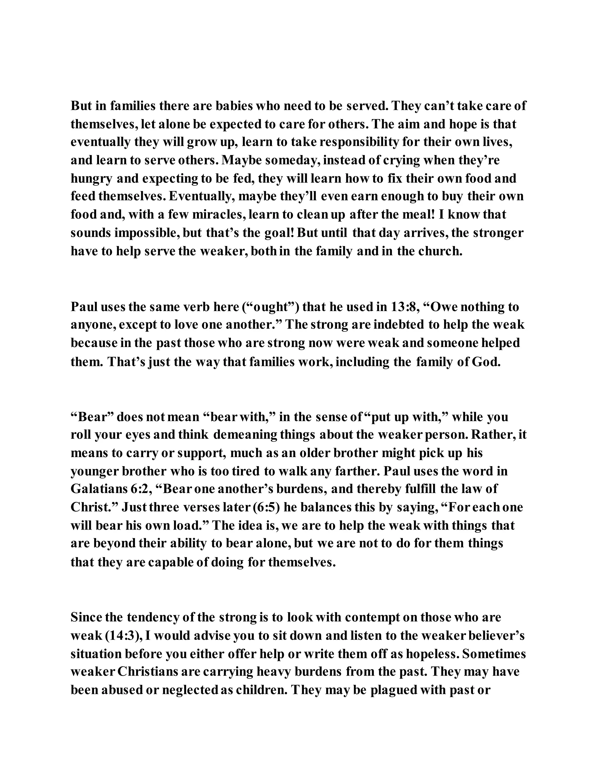 Jesus was not a self pleaser