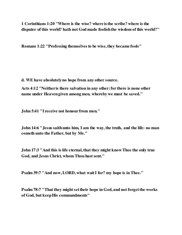 Jesus Was Our Hope Jesus Was Our Hope