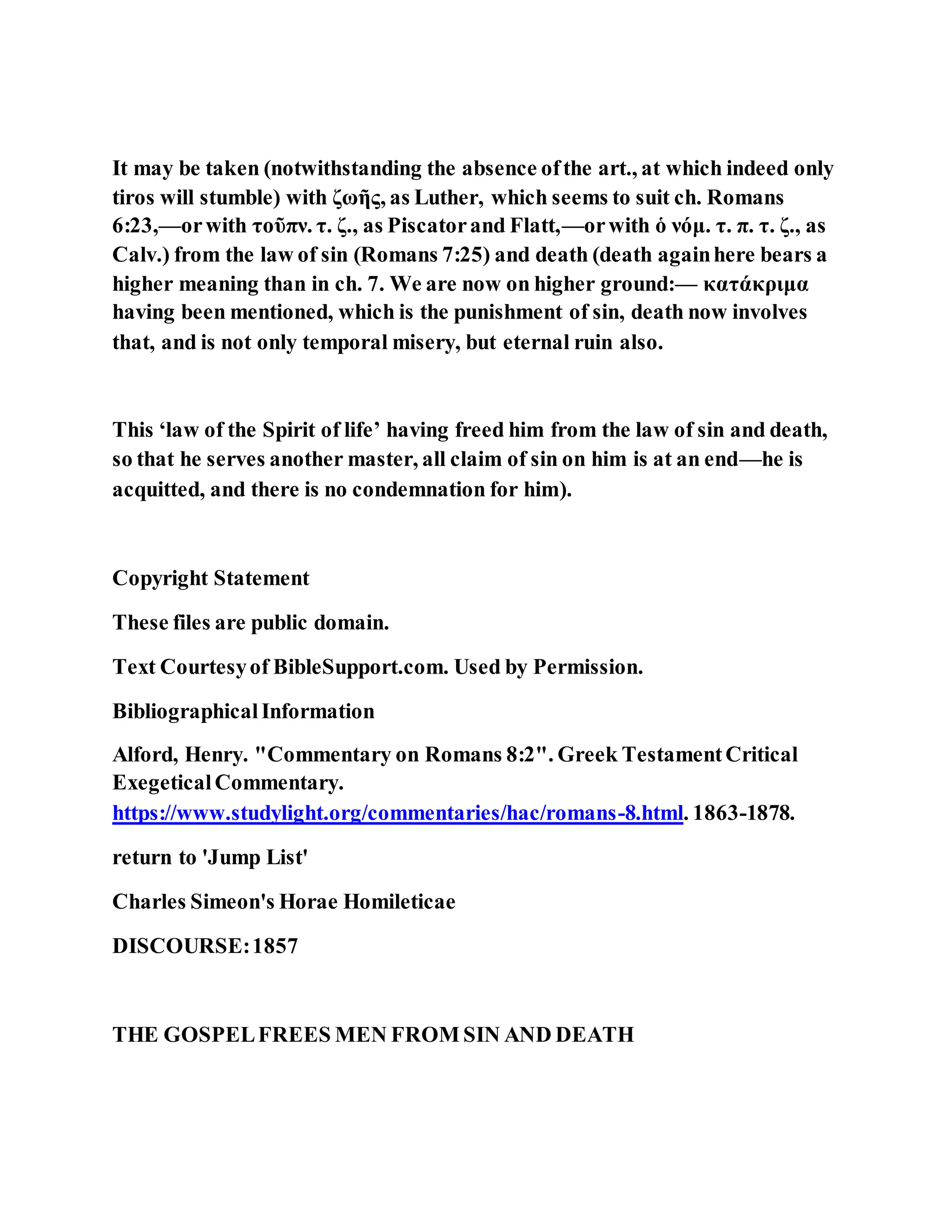 Jesus was our liberator