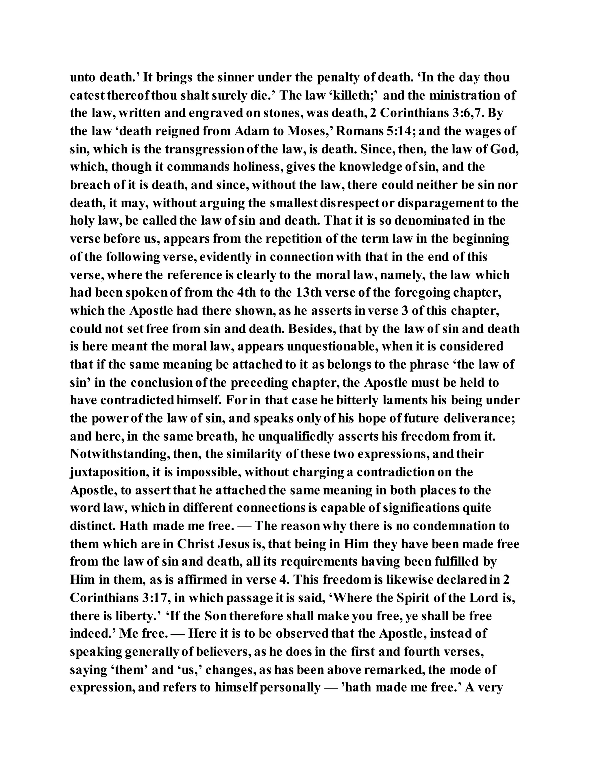 Jesus was our liberator