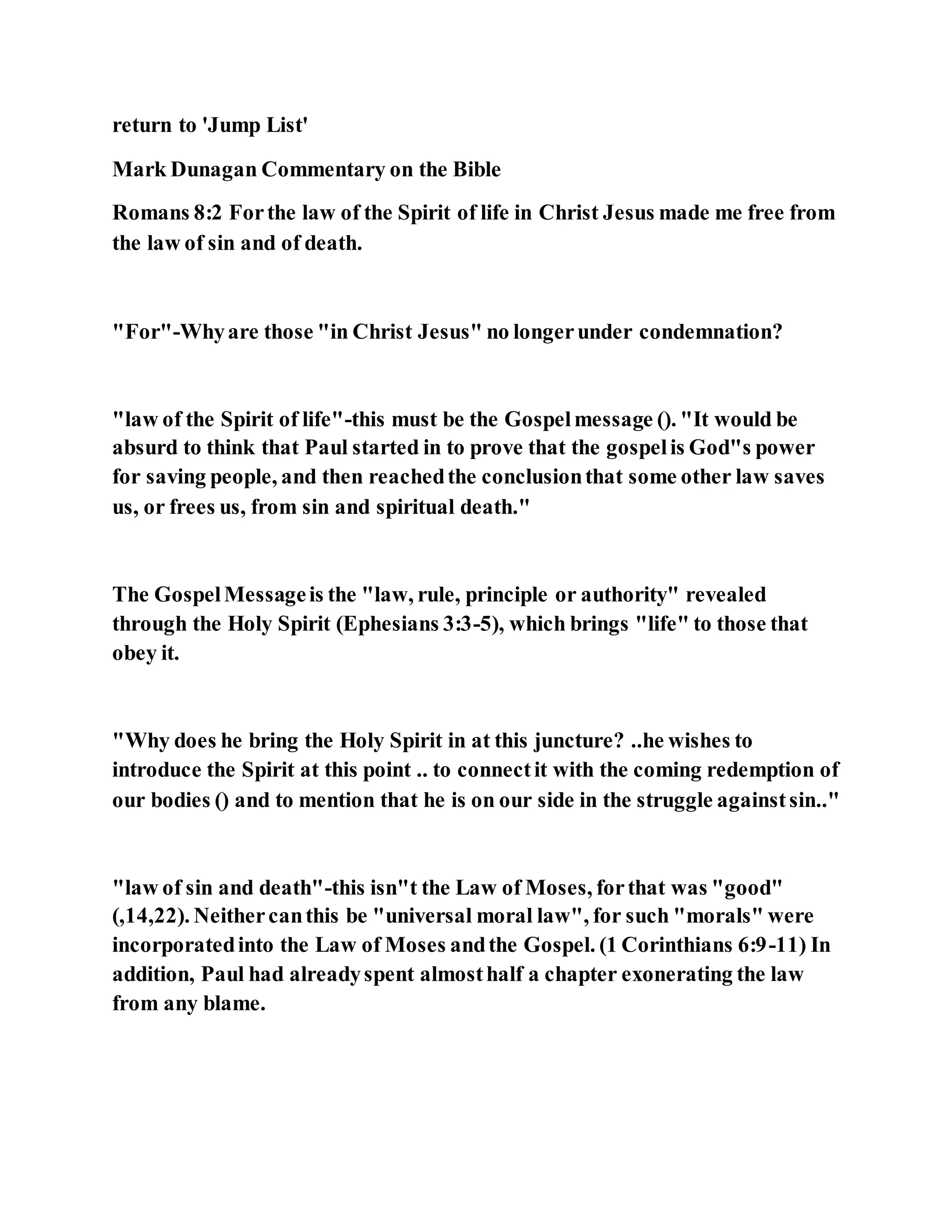 Jesus was our liberator