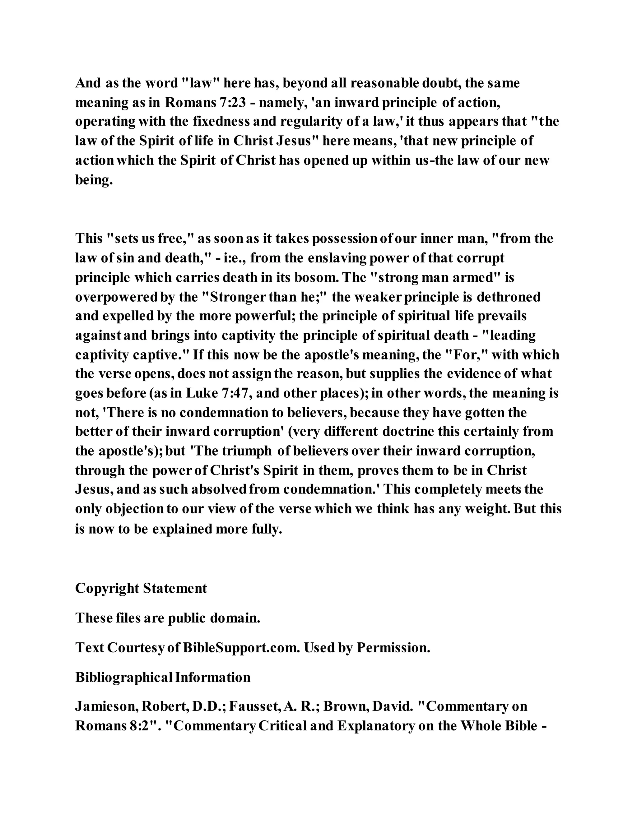 Jesus was our liberator