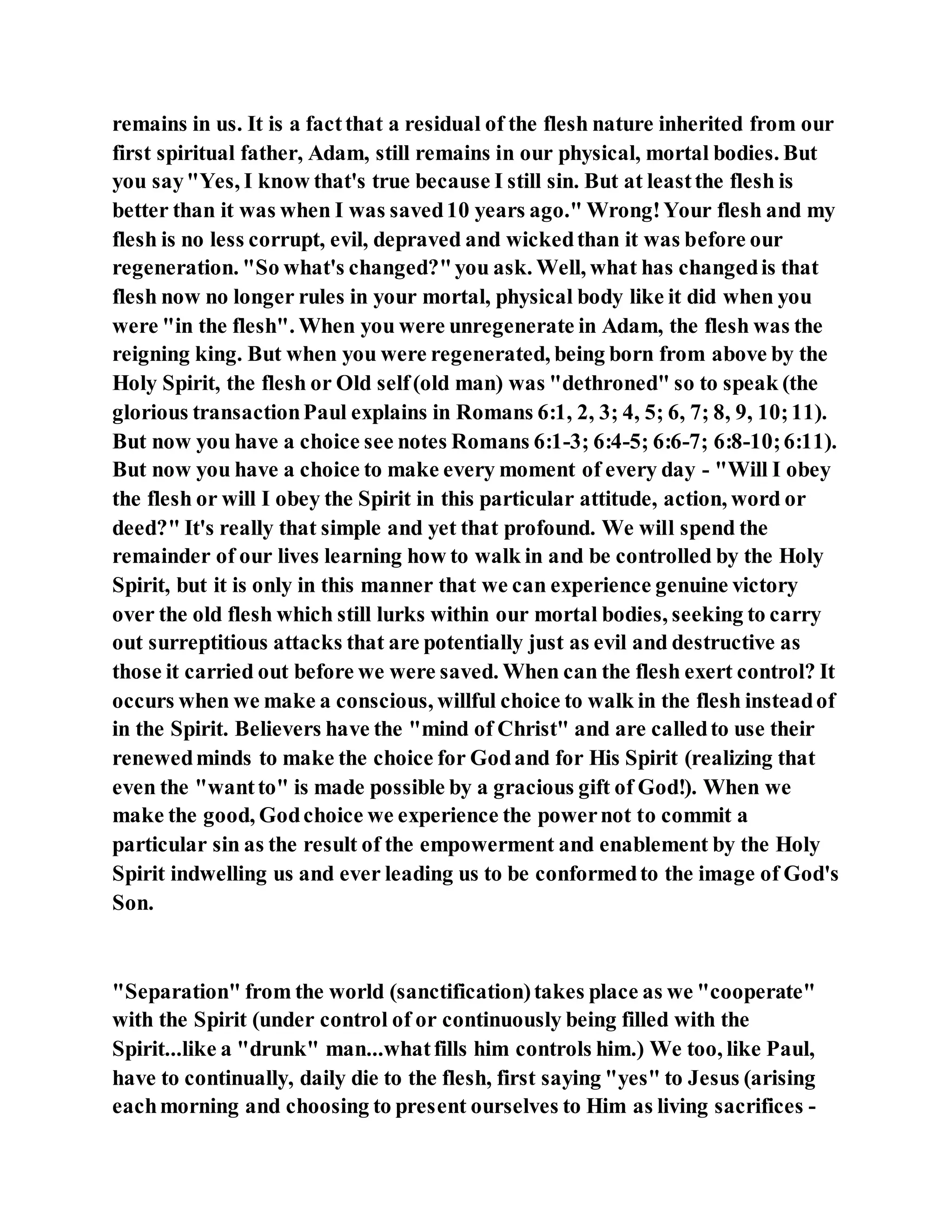 Jesus was our liberator