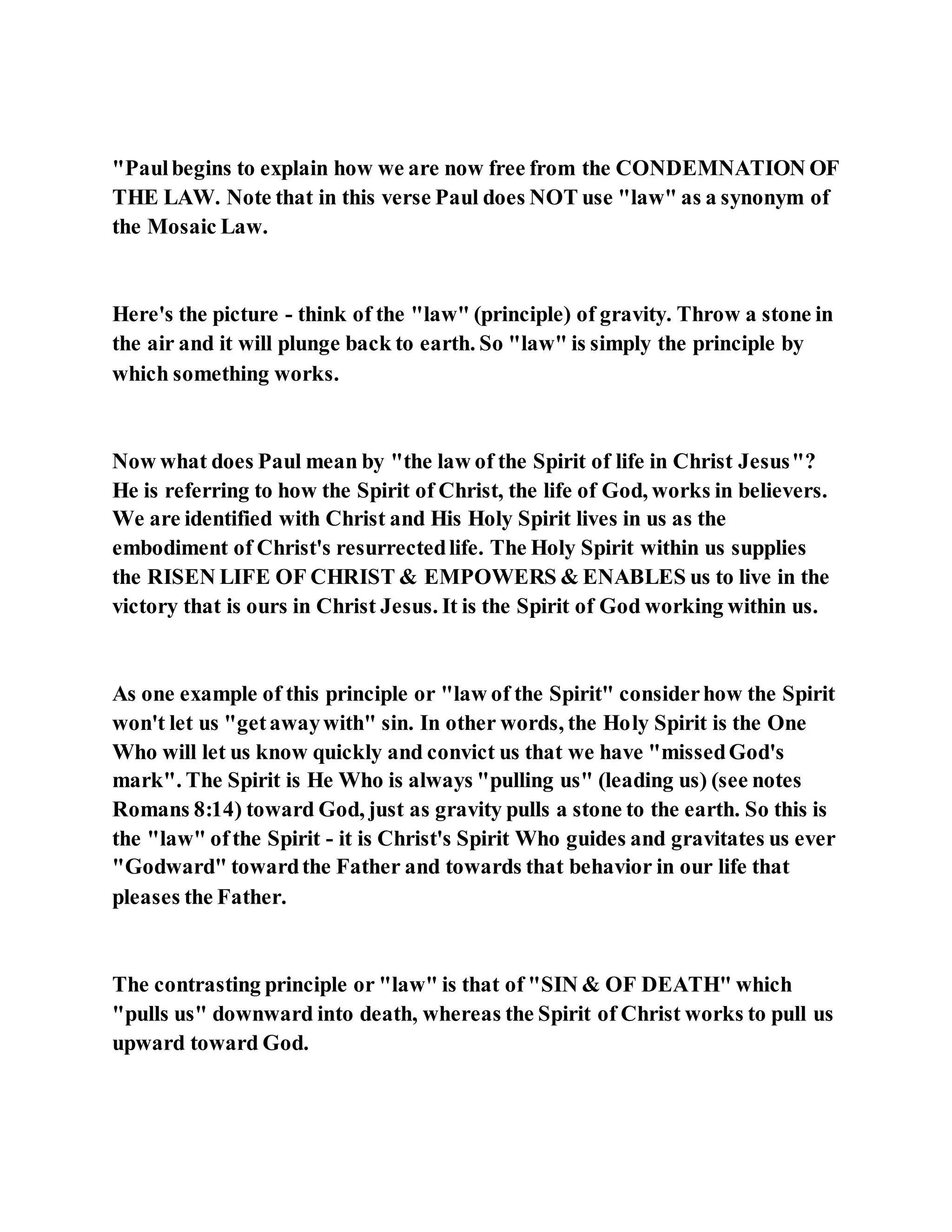 Jesus was our liberator