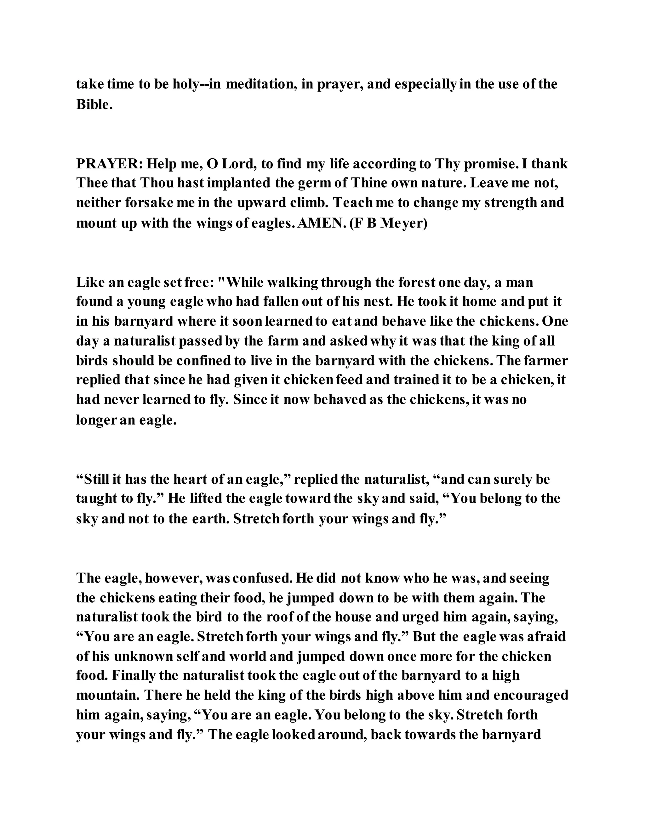 Jesus was our liberator