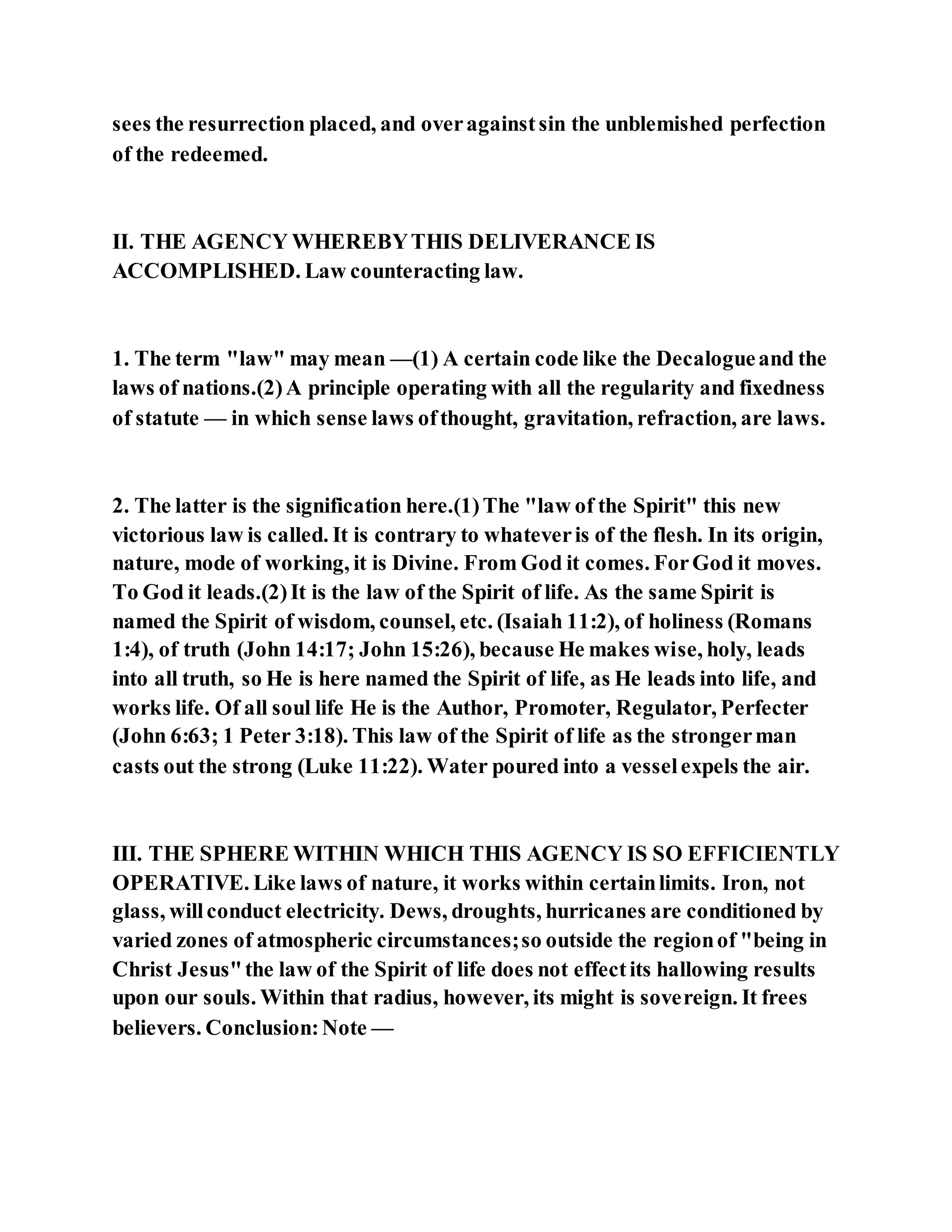 Jesus was our liberator