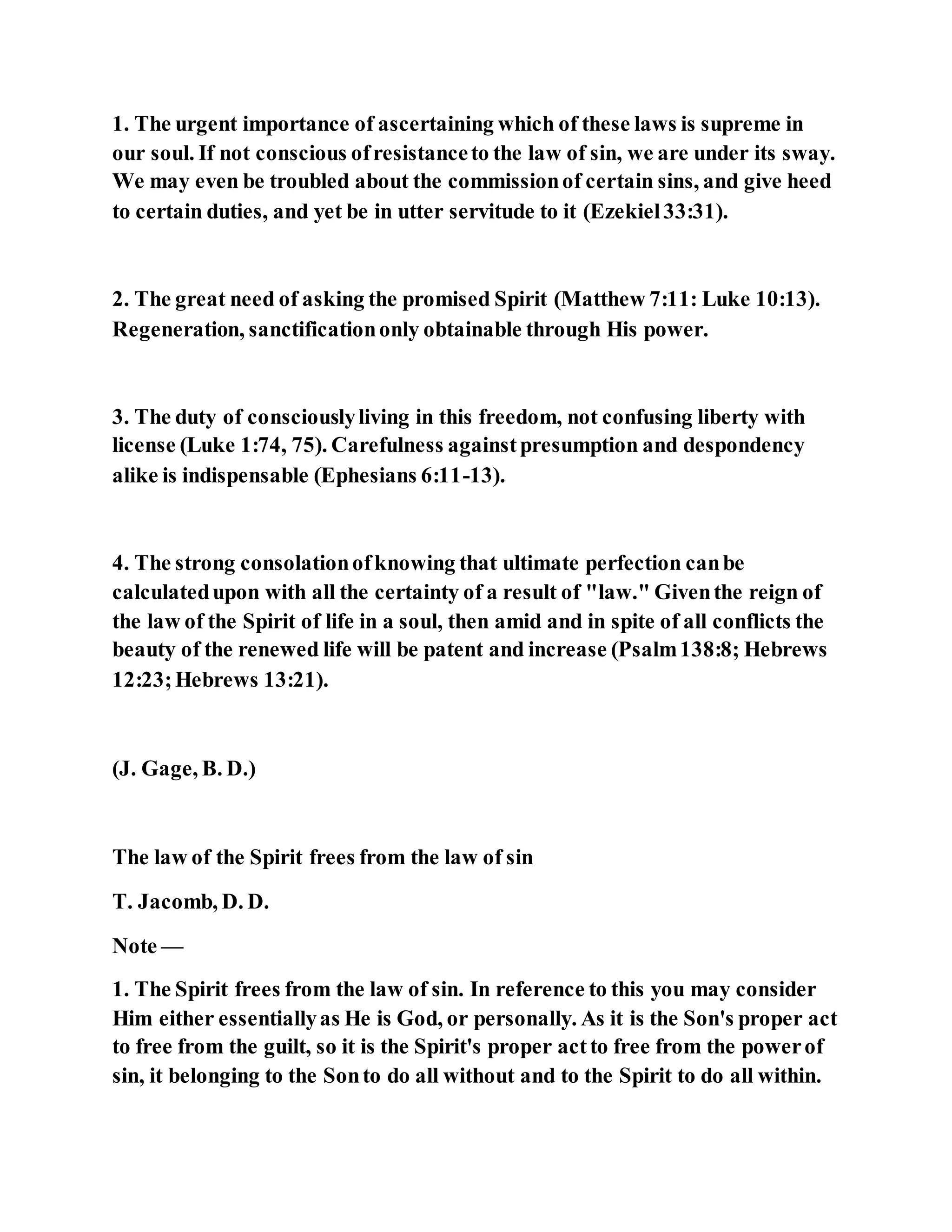 Jesus was our liberator