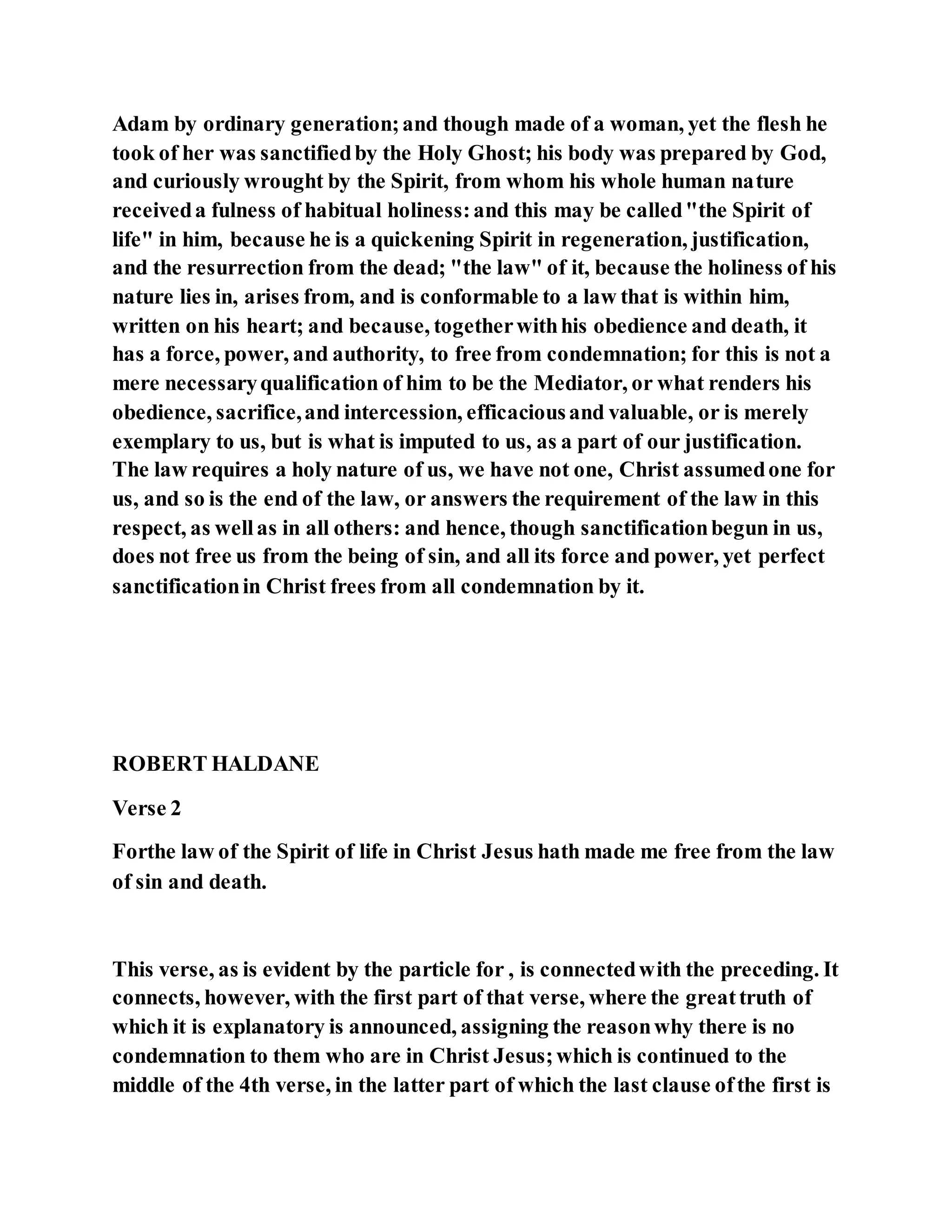 Jesus was our liberator