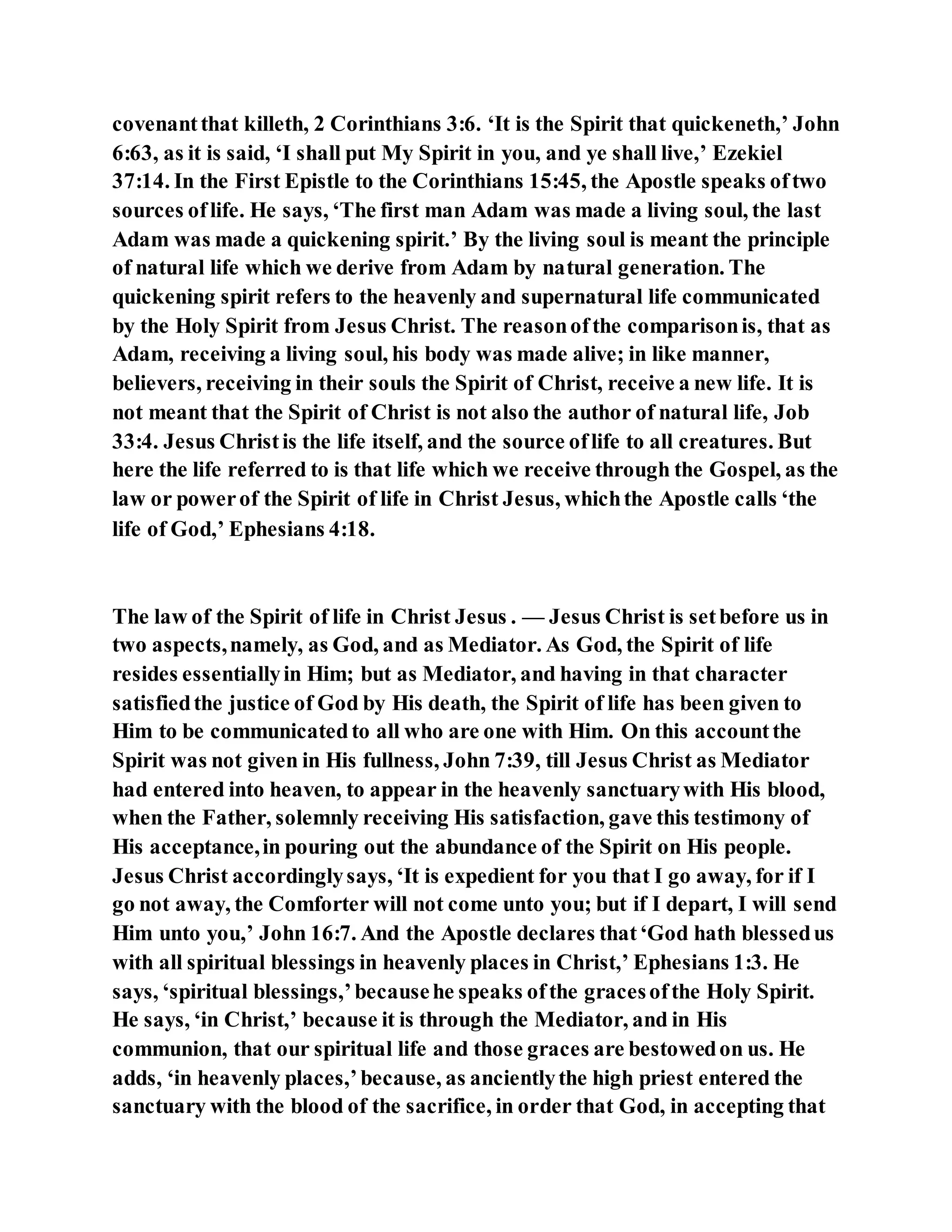 Jesus was our liberator